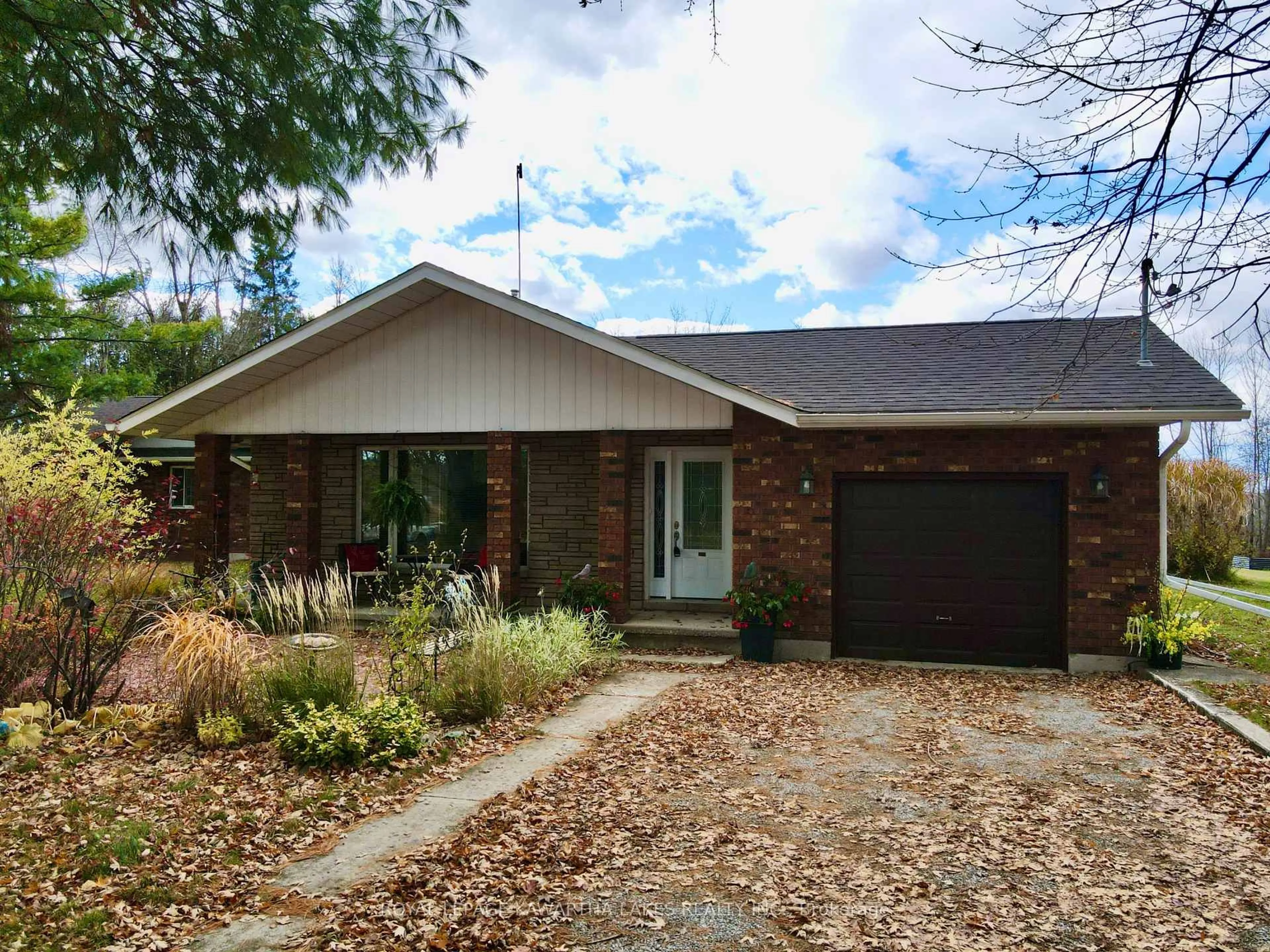 Home with brick exterior material, street for 3315 Kirkfield Rd 6 Rd, Kawartha Lakes Ontario L0K 1W0