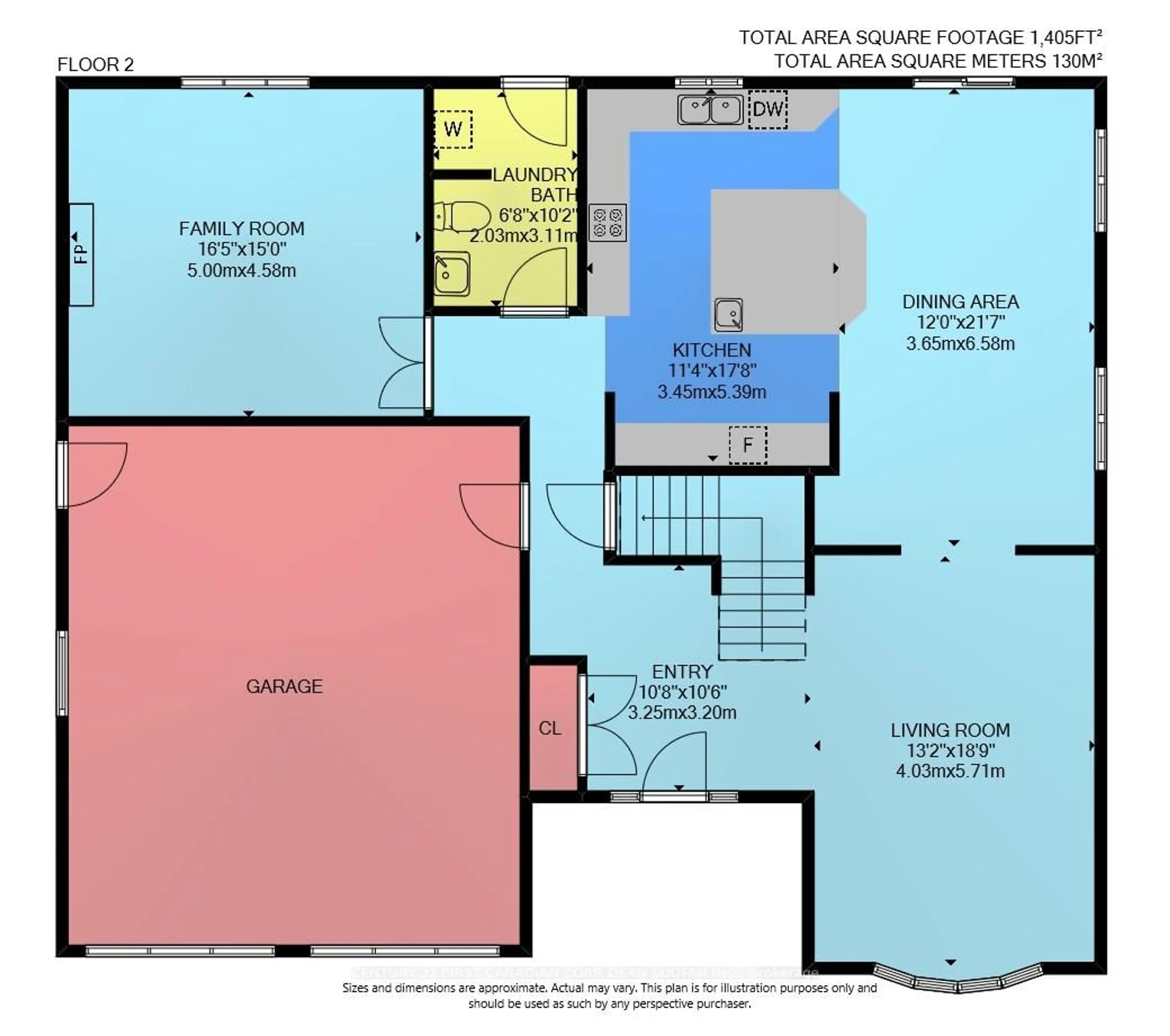 Floor plan for 6907 Lambeth Walk, London South Ontario N6P 1A5