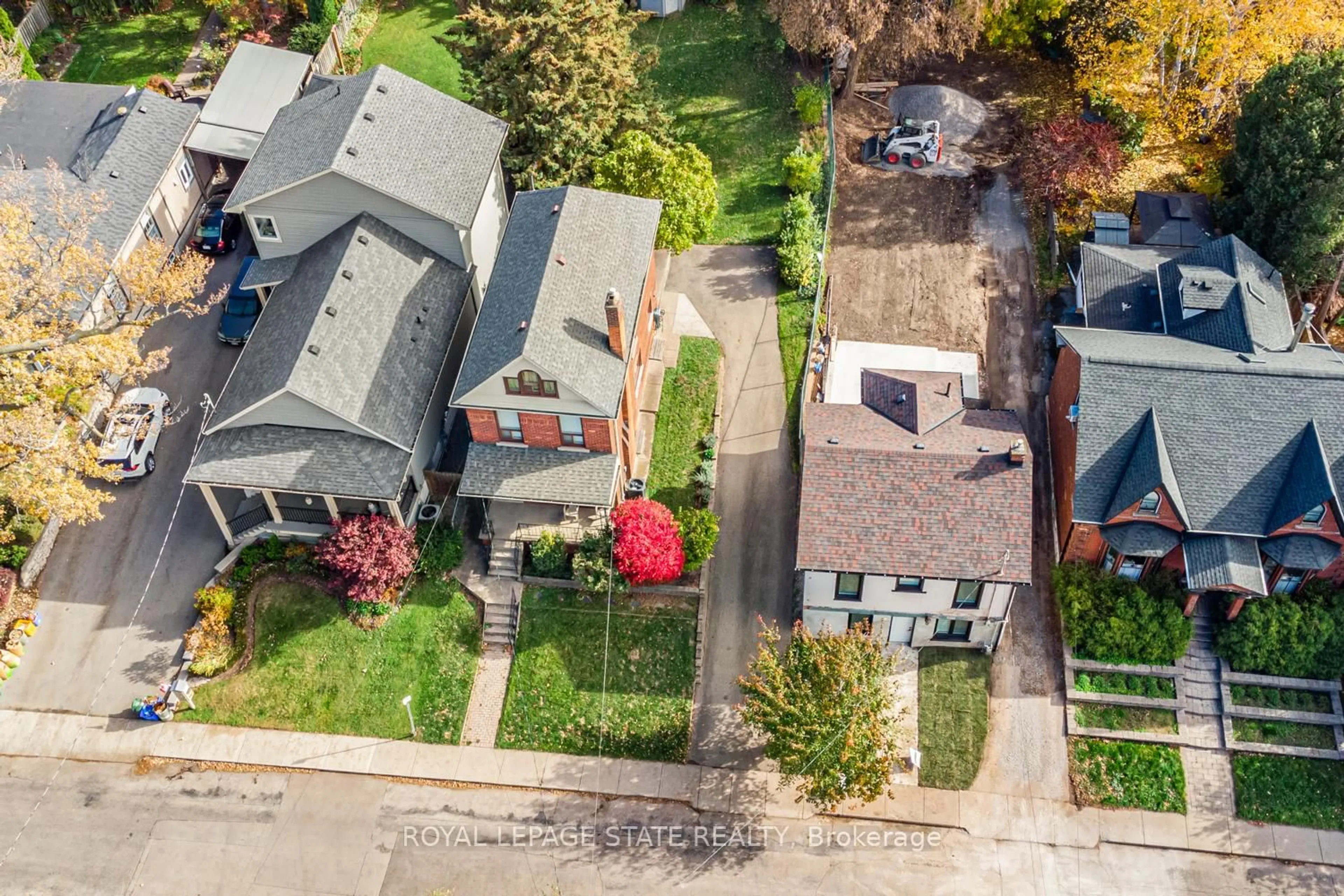 A pic from outside/outdoor area/front of a property/back of a property/a pic from drone, street for 538 Hughson St, Hamilton Ontario L8L 4N9