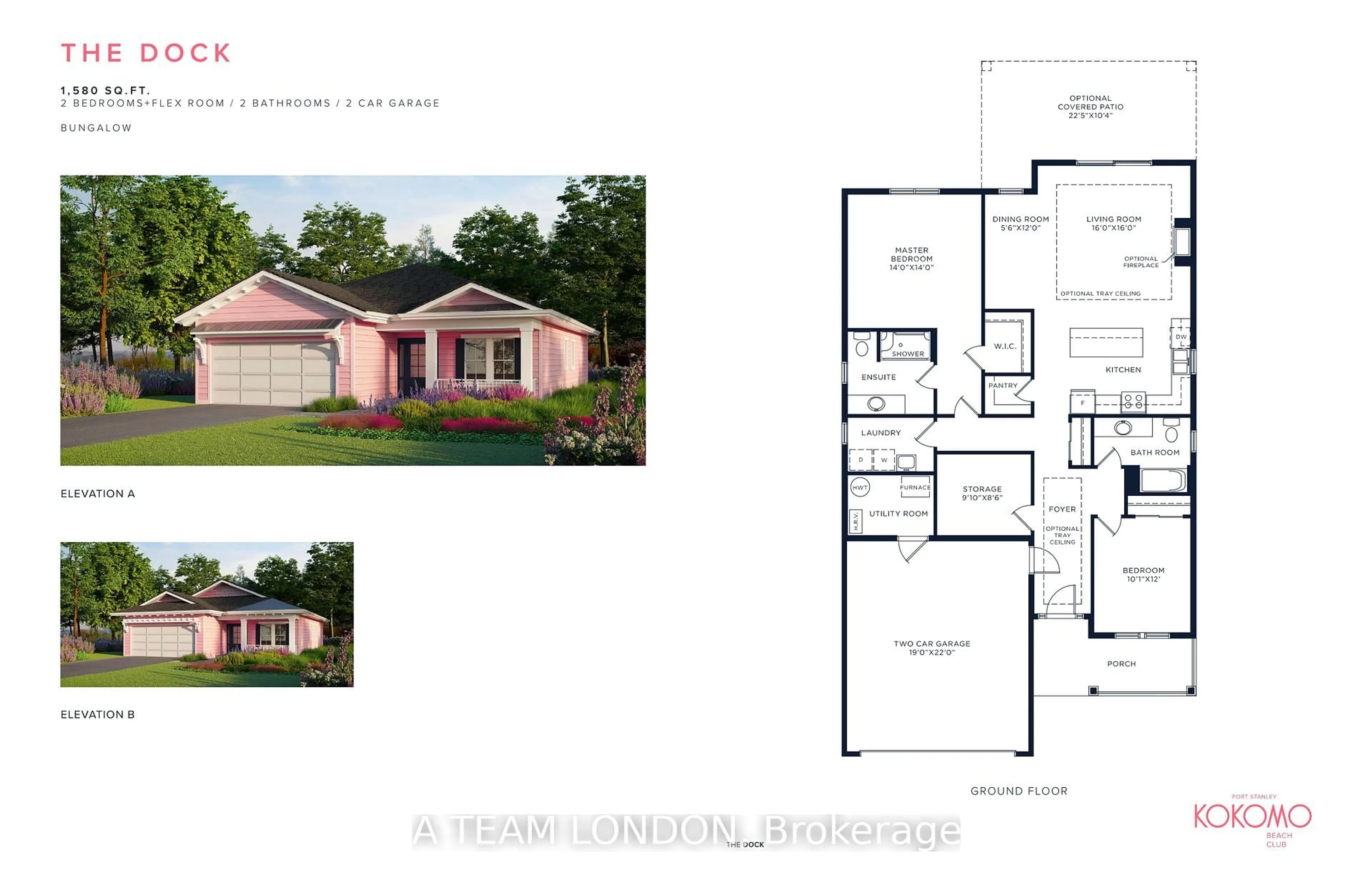 Floor plan for 91 The Promenade, Central Elgin Ontario N5L 1C5