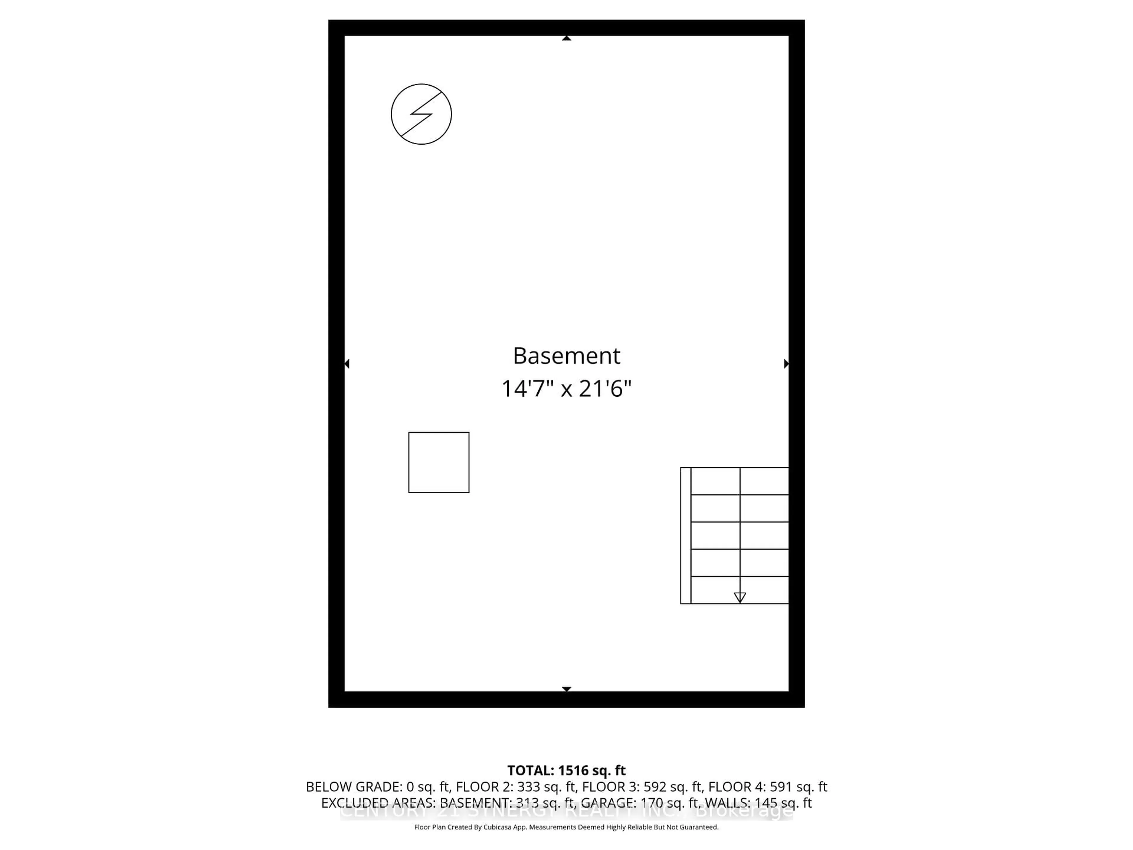 Floor plan for 21 Scout St, Ottawa Ontario K2C 4B9