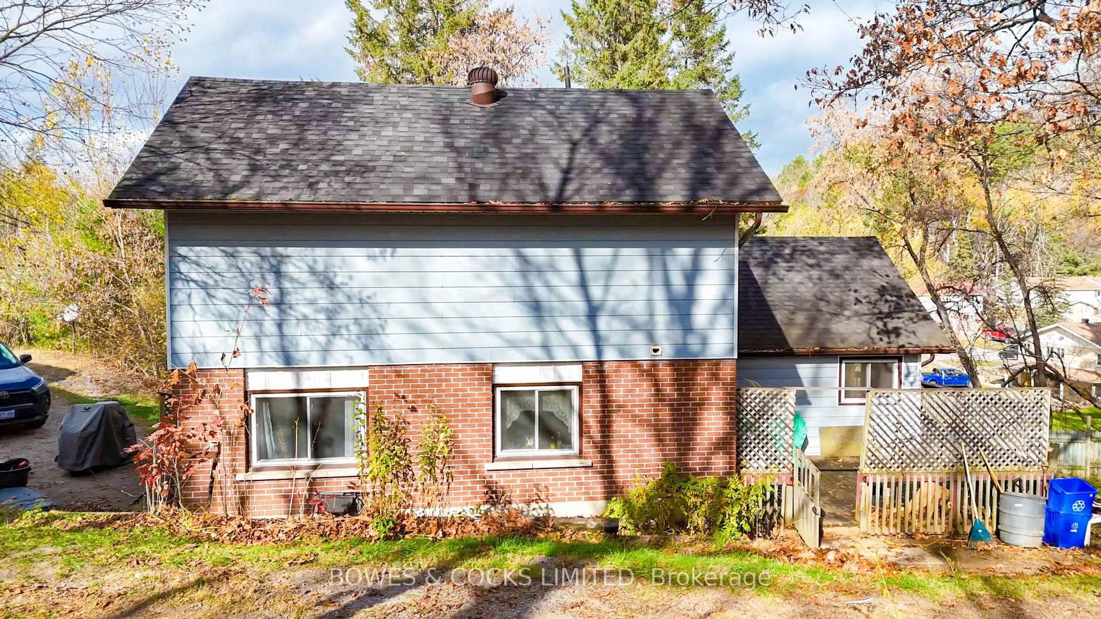 Home with brick exterior material, street for 35 Cleak Ave, Bancroft Ontario K0L 1C0