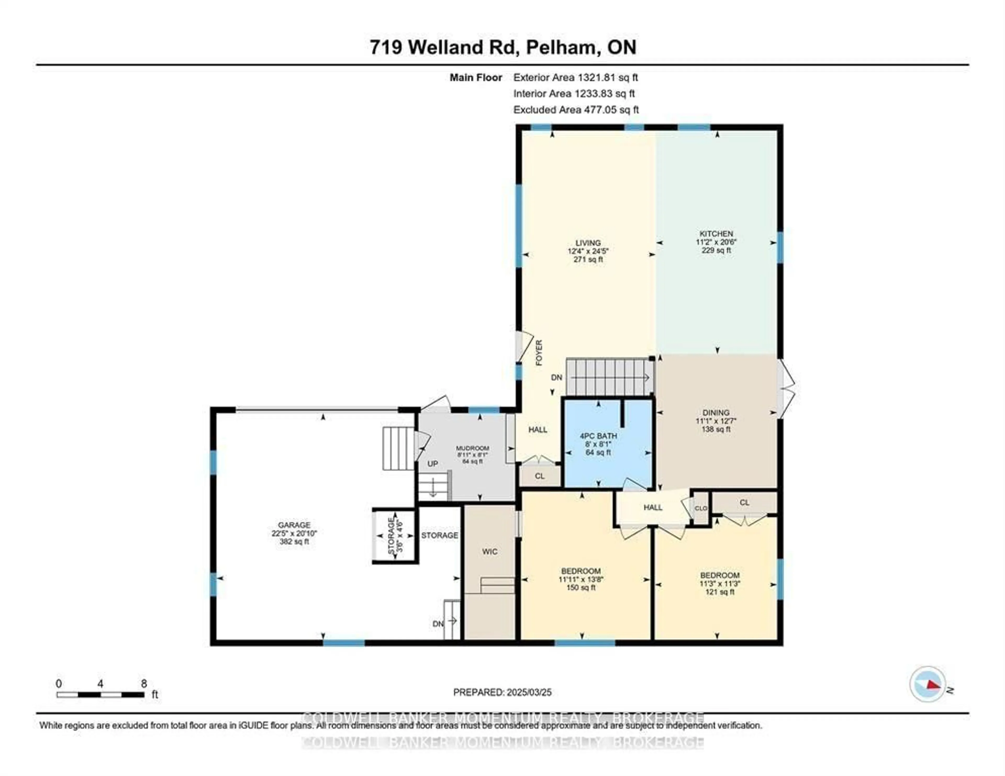 Floor plan for 719 Welland Rd, Pelham Ontario L0S 1C0
