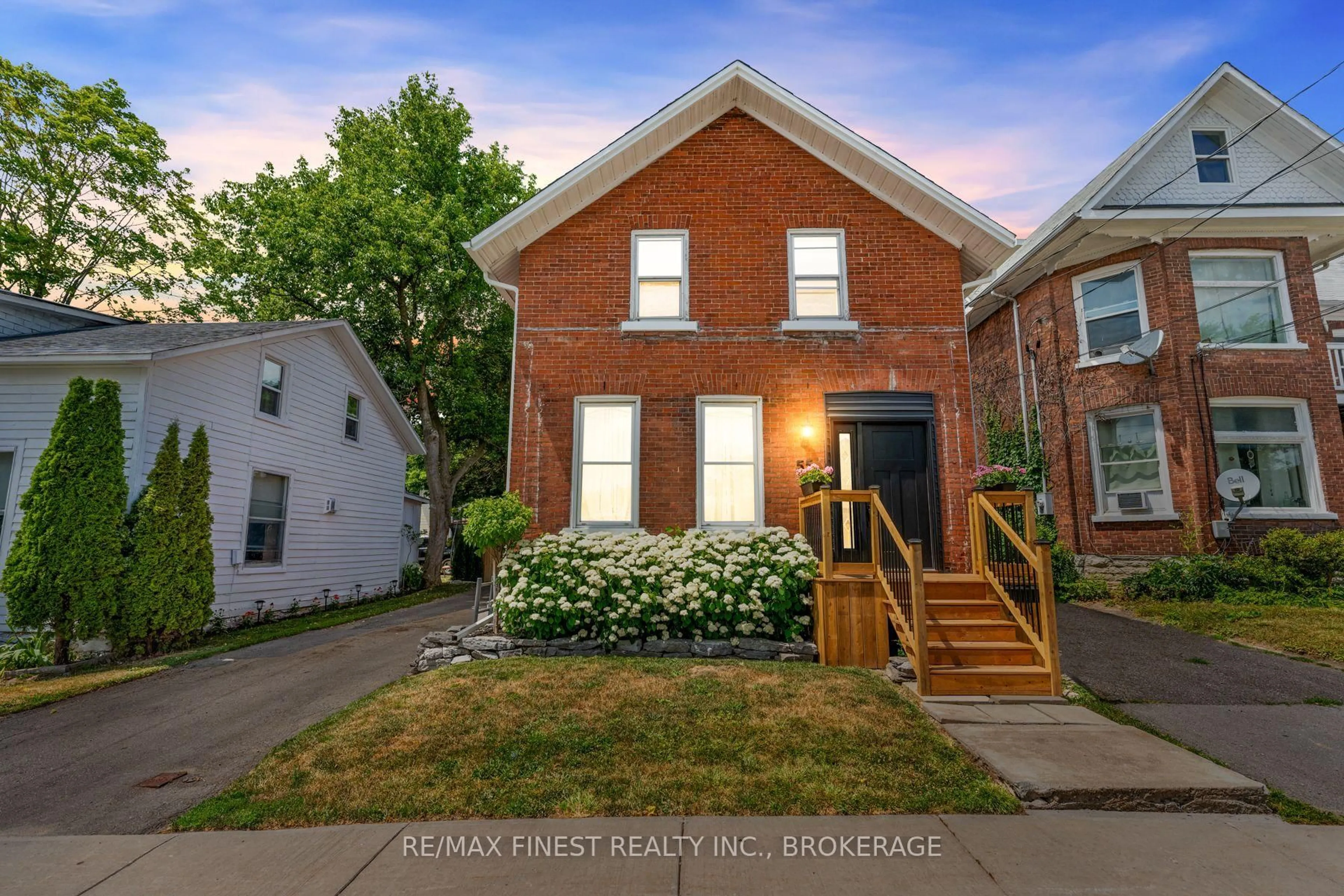 Home with brick exterior material, street for 55 Bridge St, Greater Napanee Ontario K7R 2C4