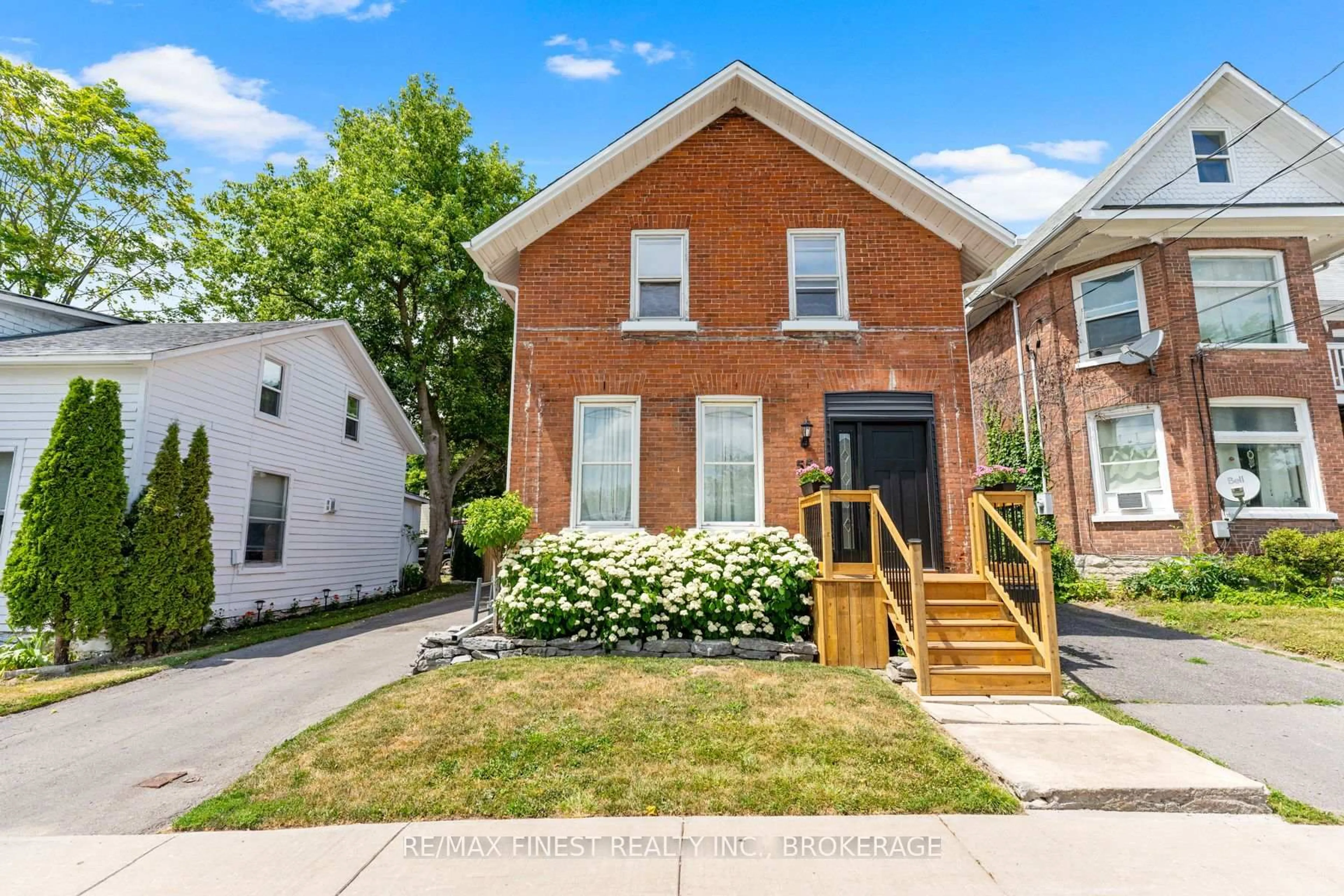 Home with brick exterior material, street for 55 Bridge St, Greater Napanee Ontario K7R 2C4