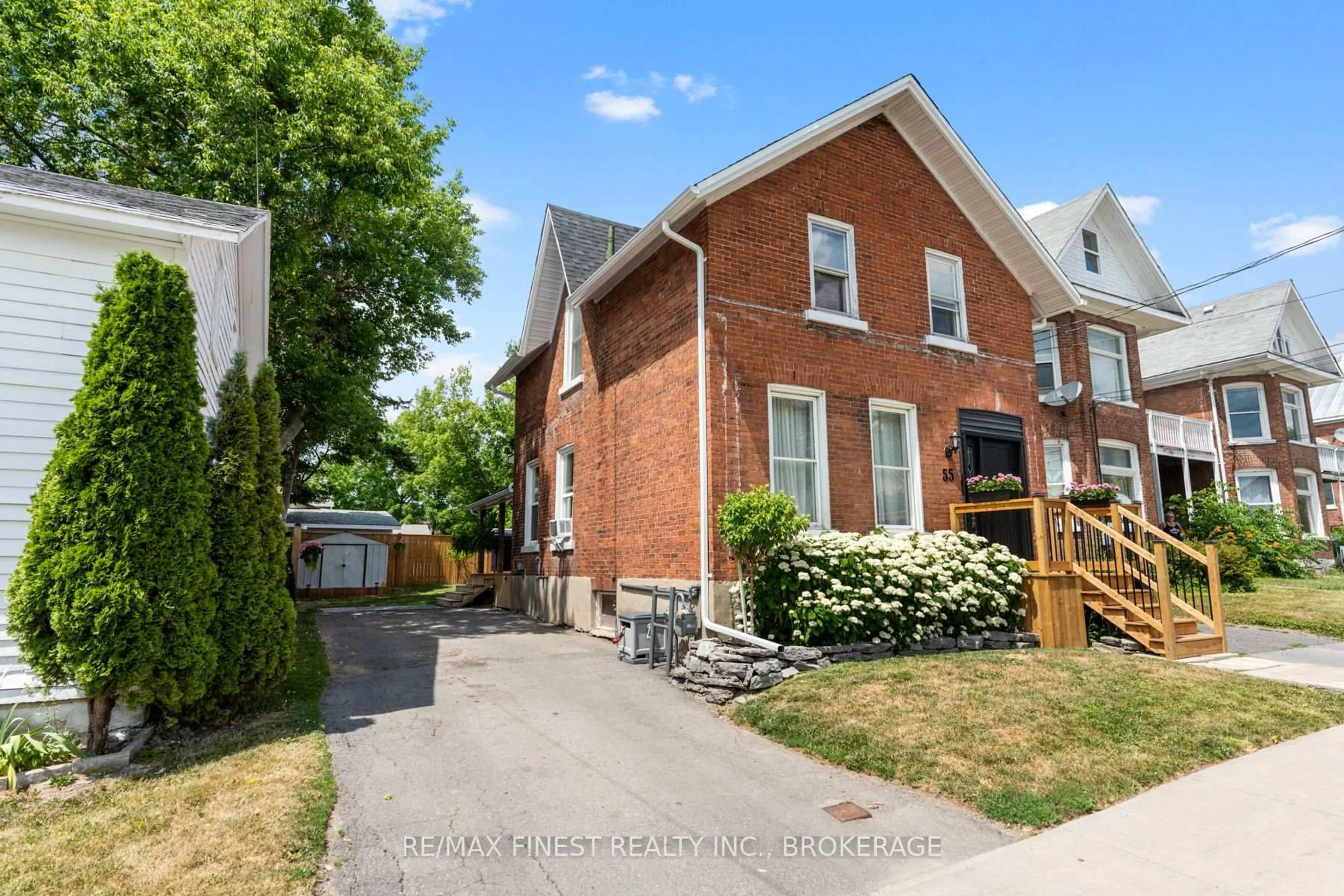 Home with brick exterior material, street for 55 Bridge St, Greater Napanee Ontario K7R 2C4