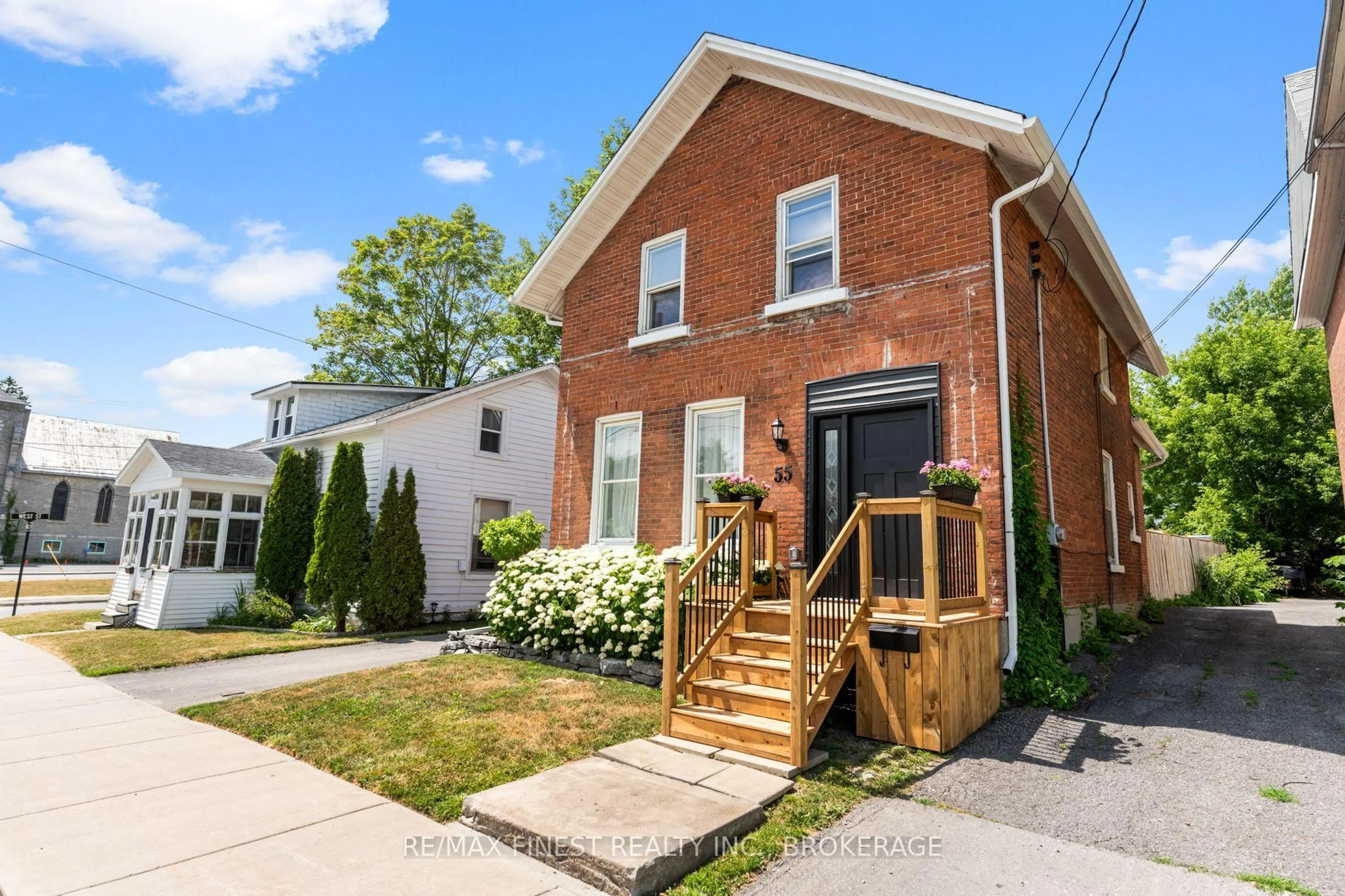 Home with brick exterior material, street for 55 Bridge St, Greater Napanee Ontario K7R 2C4