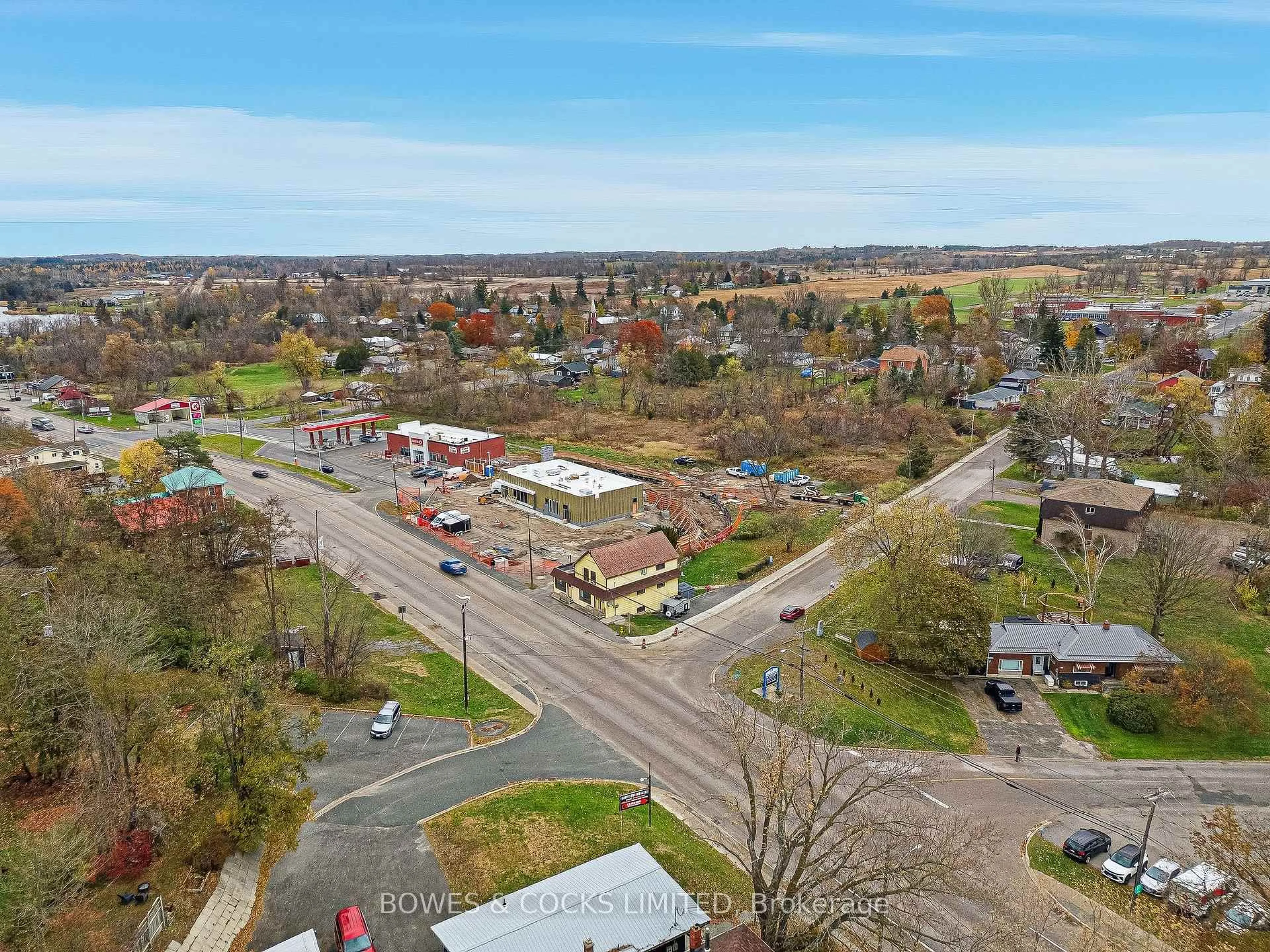 A pic from outside/outdoor area/front of a property/back of a property/a pic from drone, street for 4289 Highway 7, Asphodel-Norwood Ontario K0L 2V0