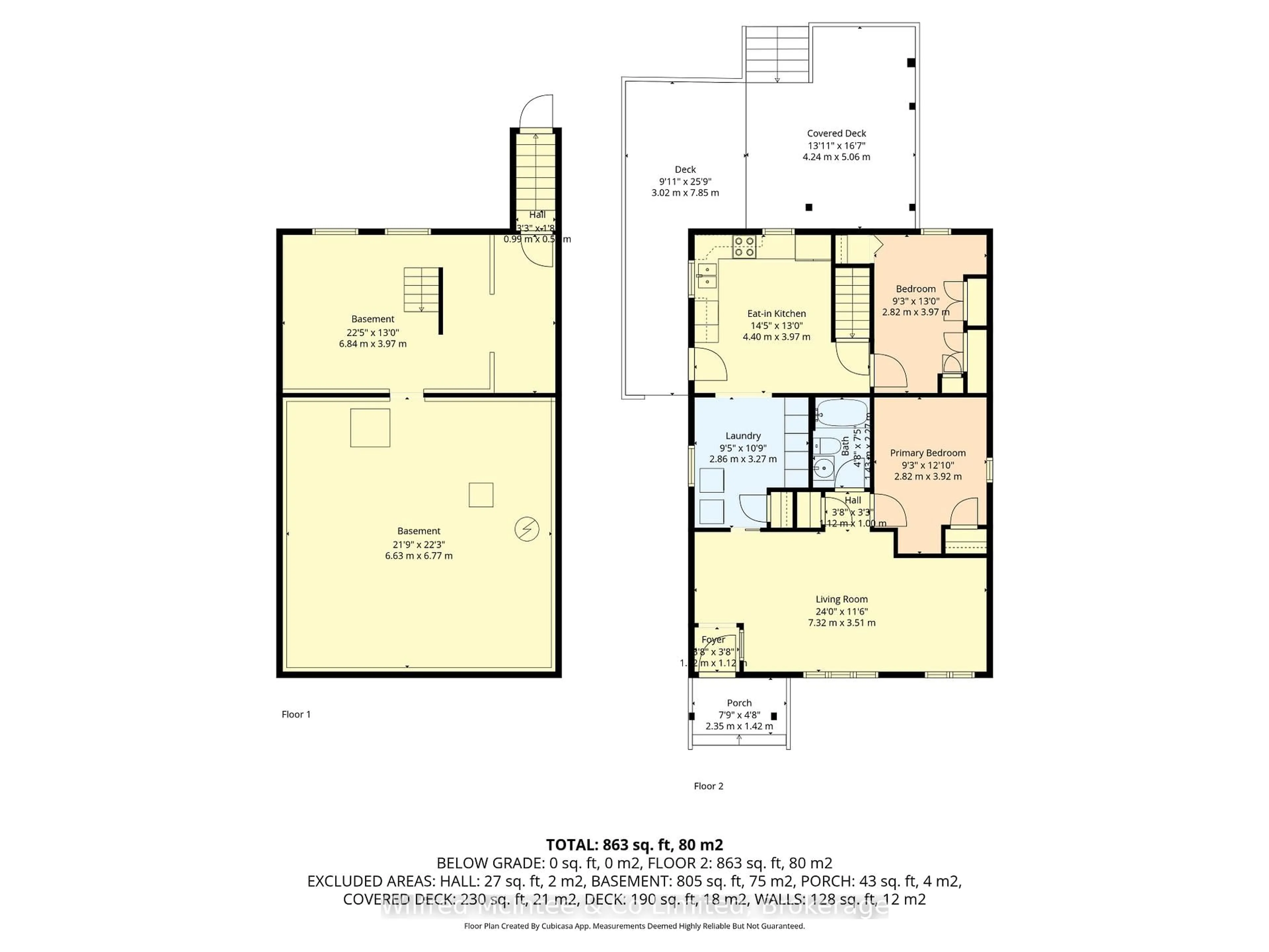 Floor plan for 214 Princess St, Brockton Ontario N0G 2V0