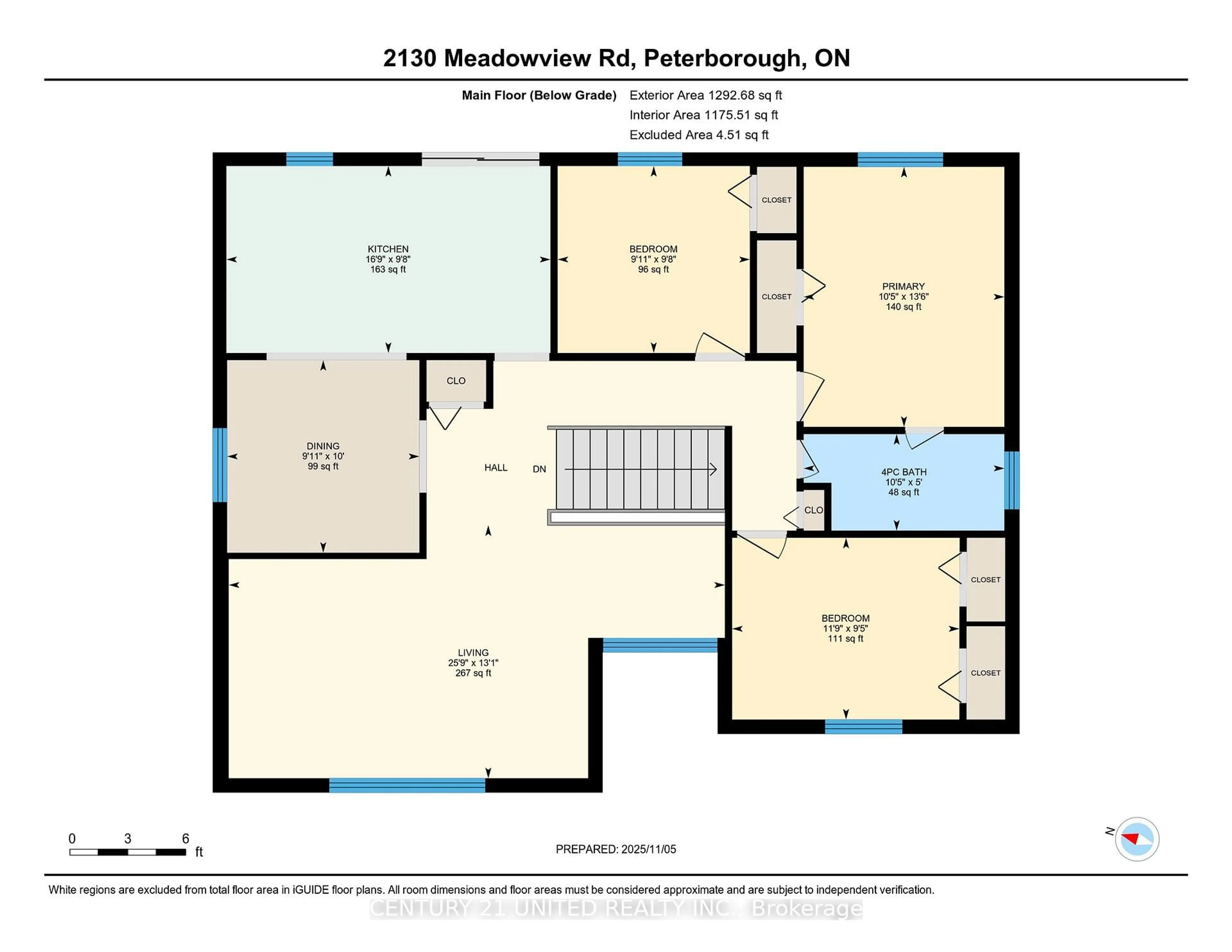 Floor plan for 2130 Meadowview Rd, Peterborough Ontario K9L 1S4