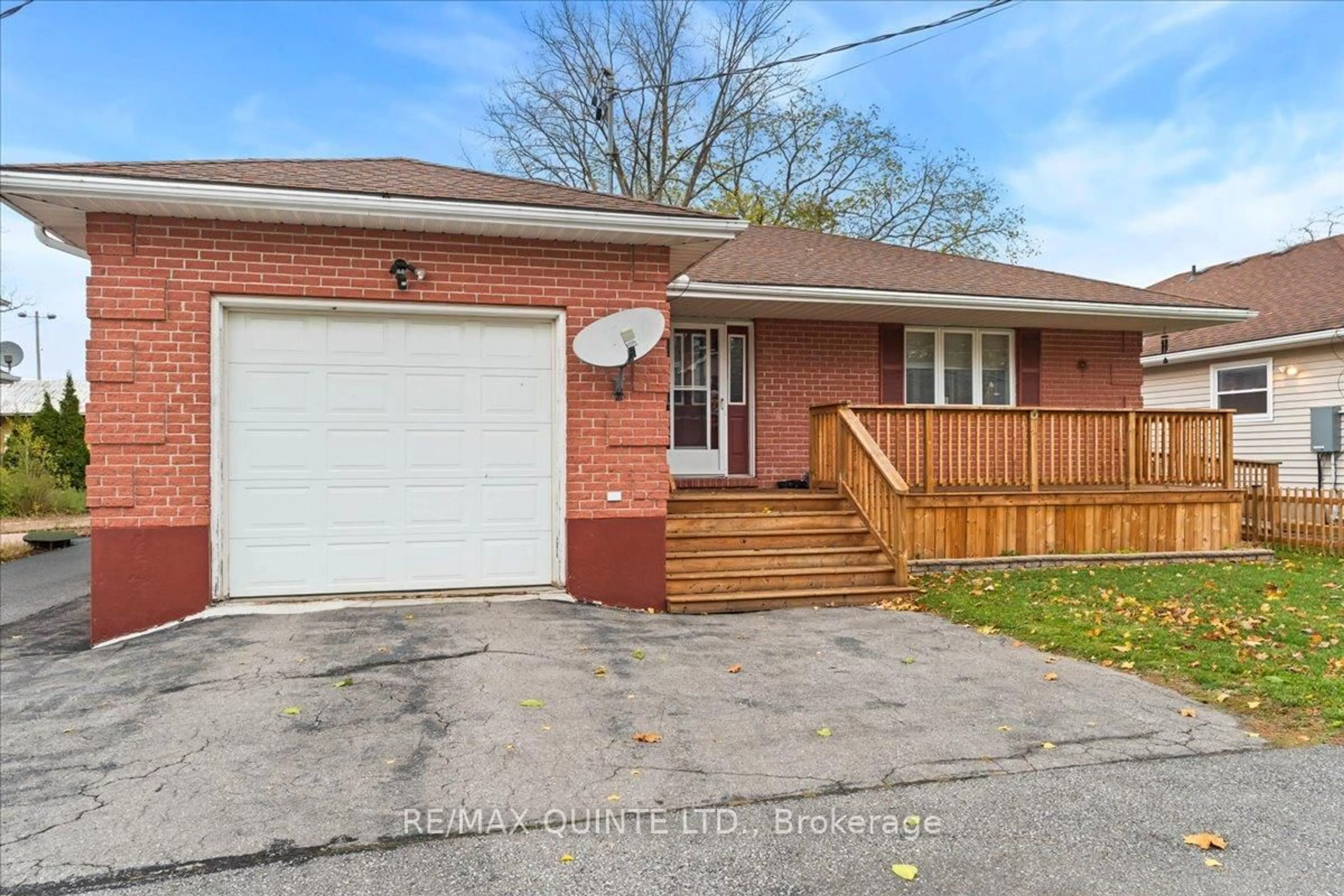 Home with brick exterior material, street for 16 Maple Ave, Prince Edward County Ontario K0K 2T0