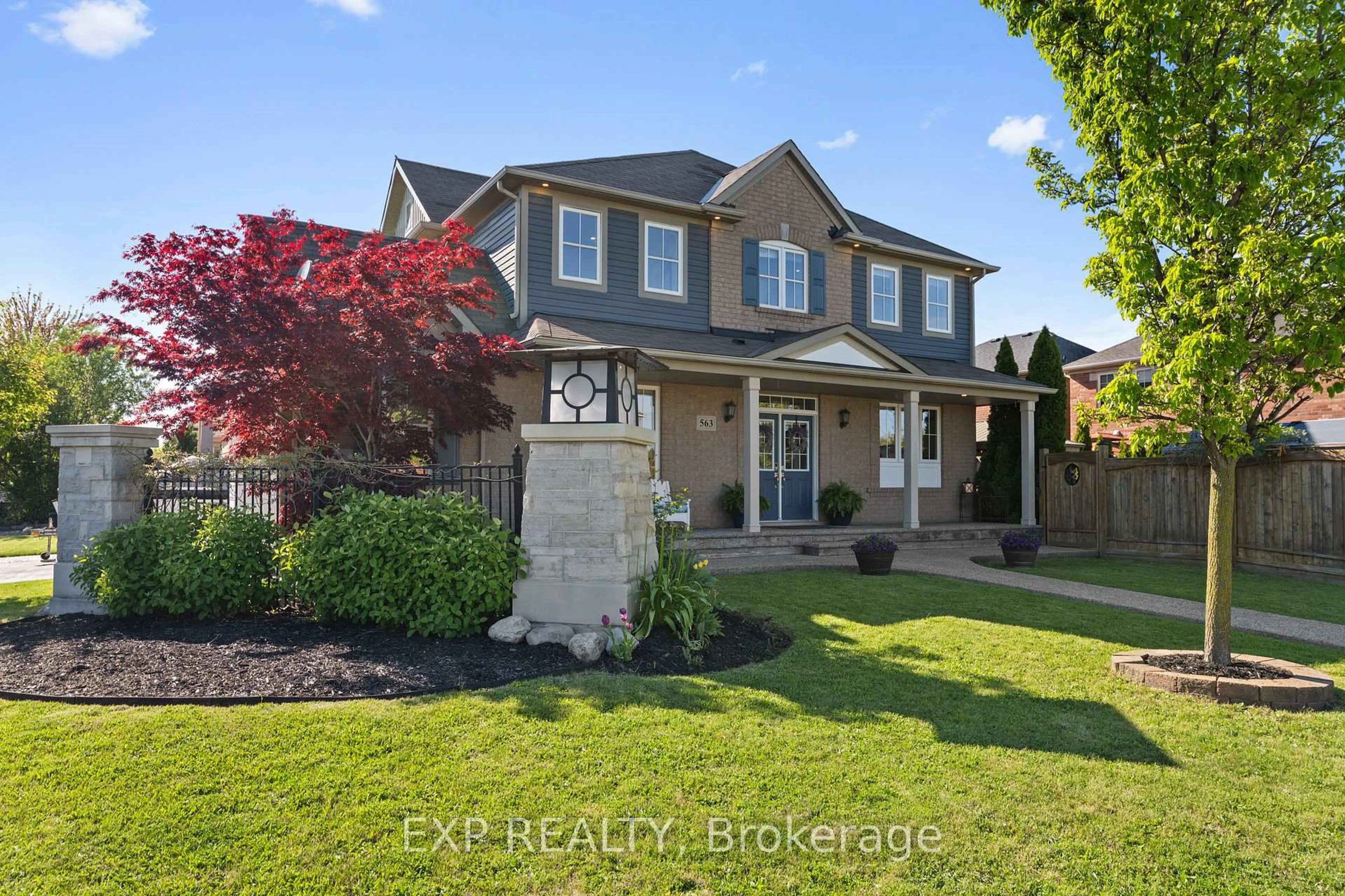 Home with brick exterior material, street for 563 Fifty Rd, Hamilton Ontario L8E 5T5