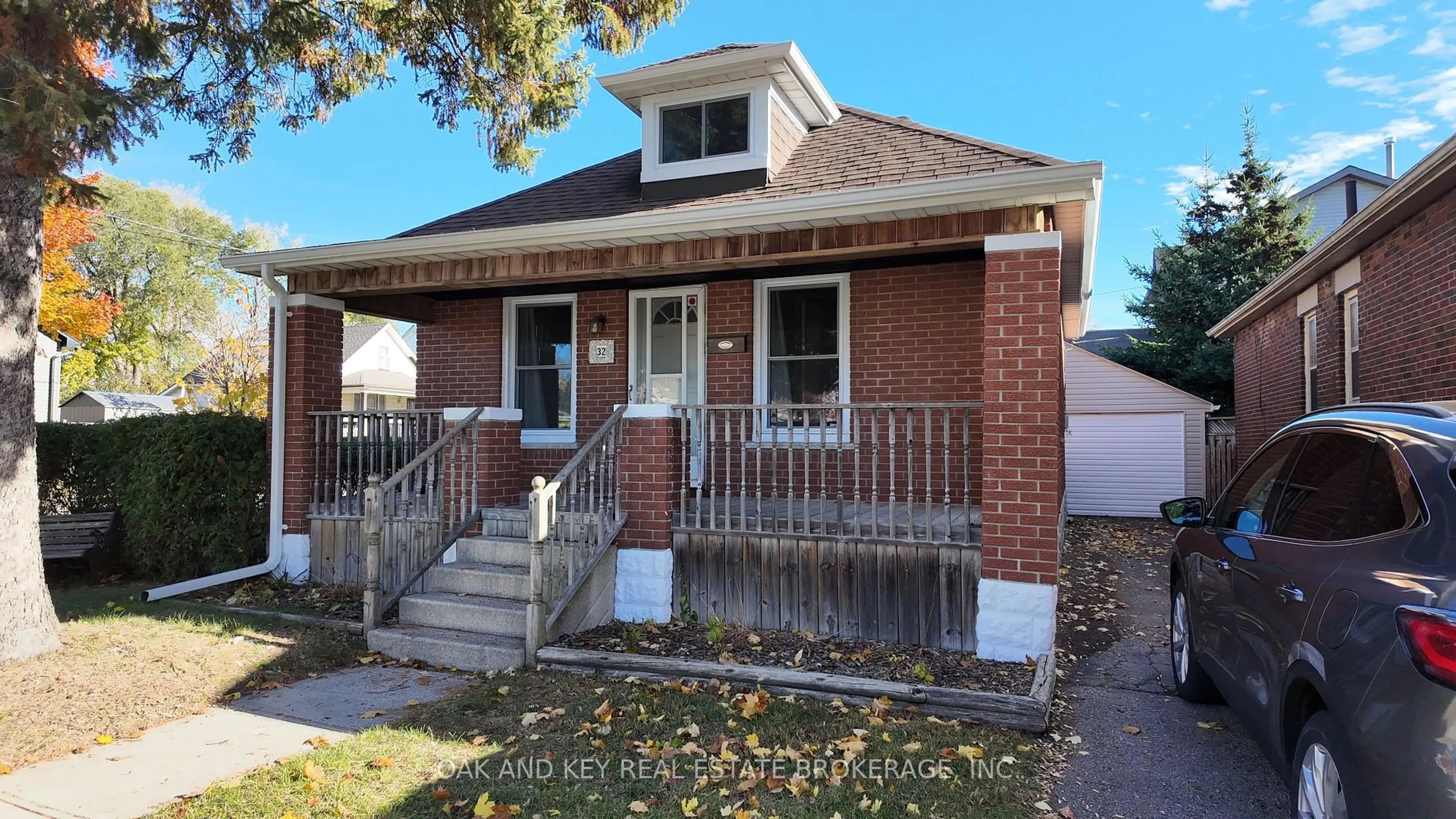 Home with brick exterior material, street for 32 Tennyson St, London East Ontario N5Z 2K7