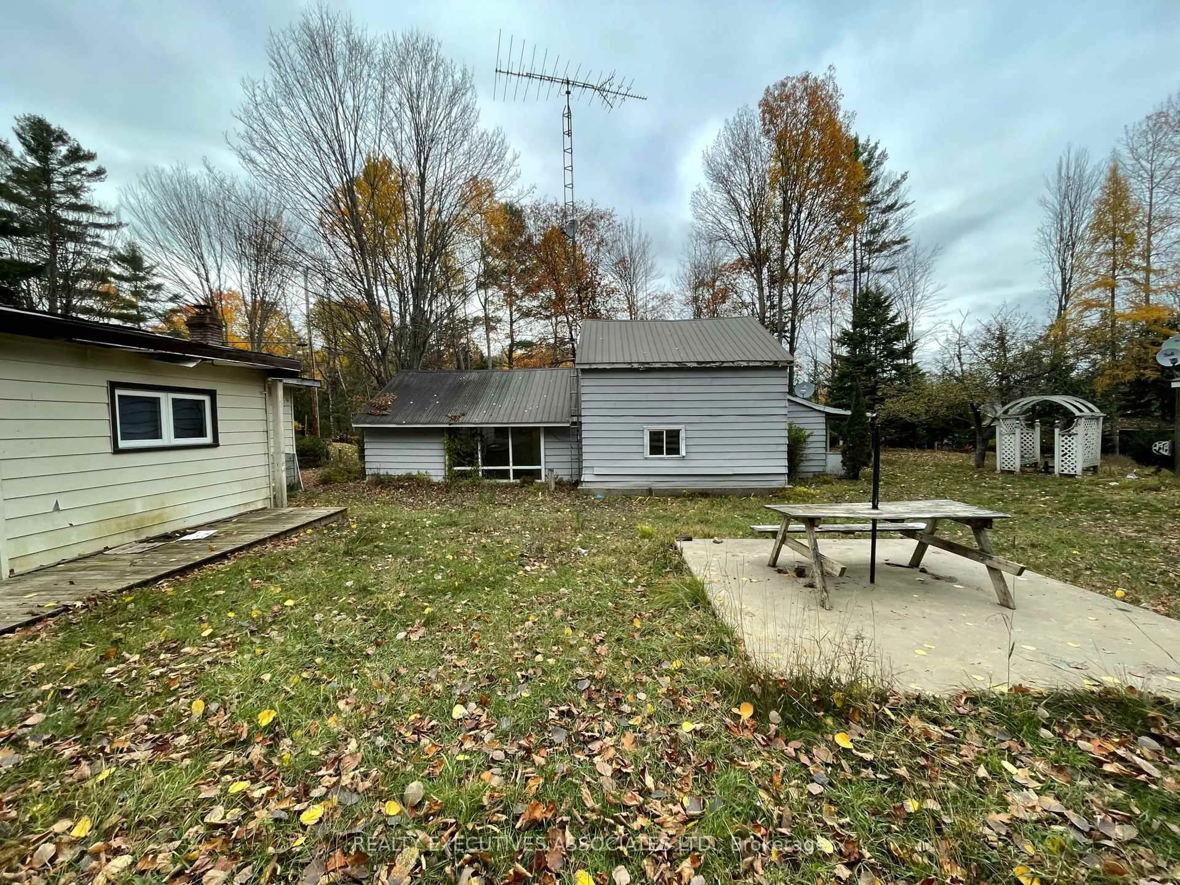 A pic from outside/outdoor area/front of a property/back of a property/a pic from drone, unknown for 2162 Bay Lake Rd, Bancroft Ontario K0L 1C0