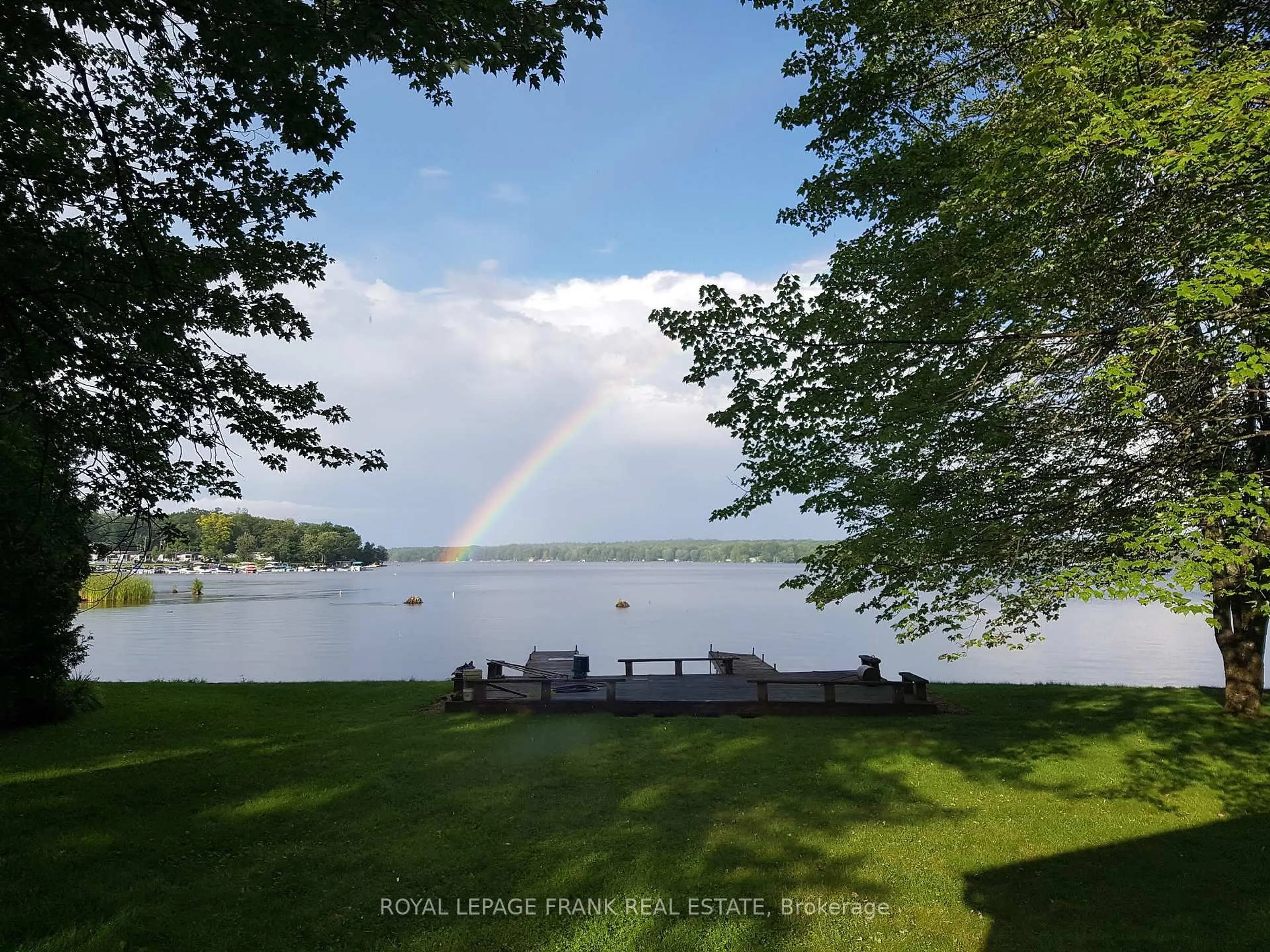 A pic from outside/outdoor area/front of a property/back of a property/a pic from drone, water/lake/river/ocean view for 175 Fire Route 26, Trent Lakes Ontario K0L 1J0