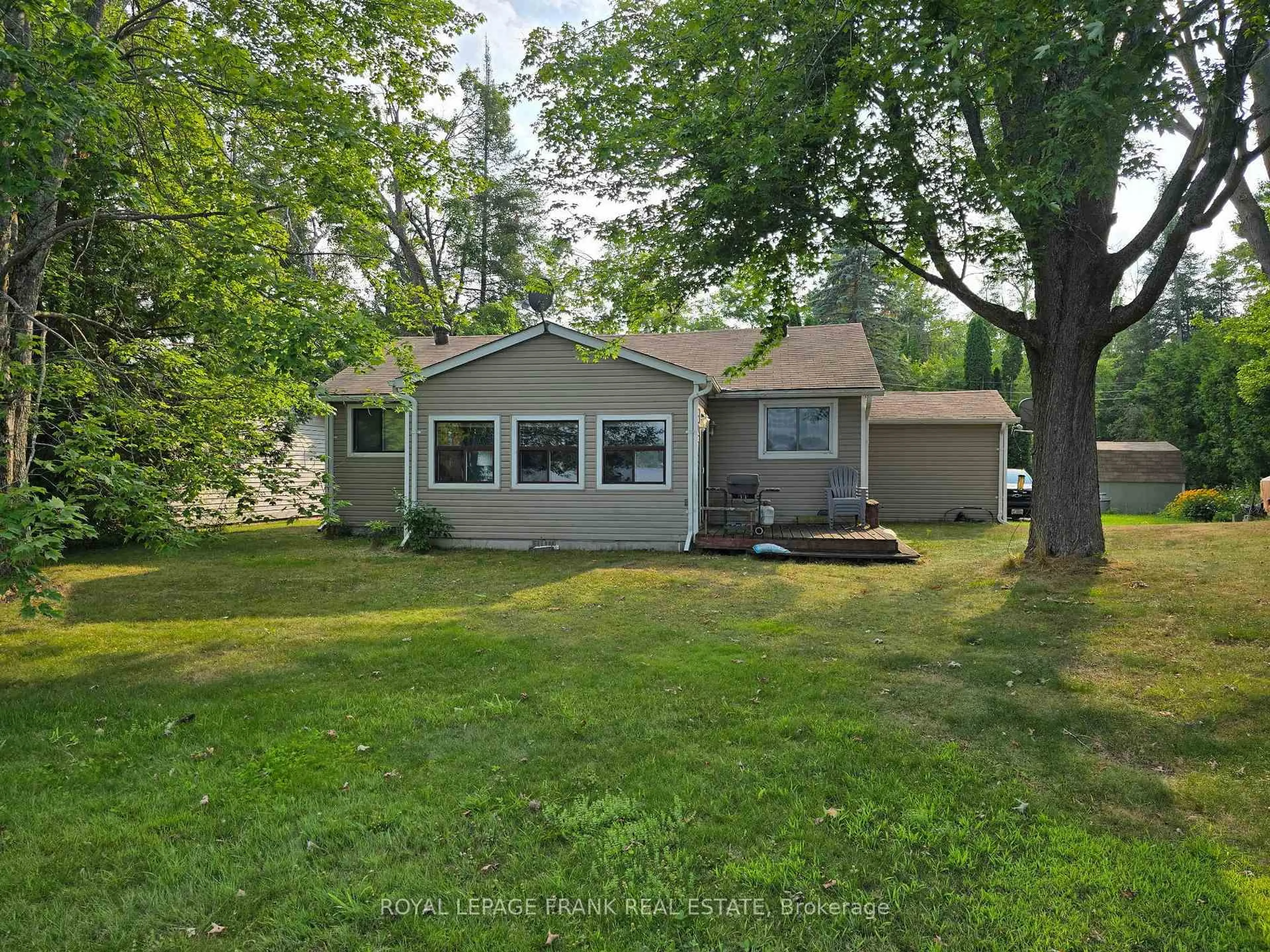 A pic from outside/outdoor area/front of a property/back of a property/a pic from drone, street for 175 Fire Route 26, Trent Lakes Ontario K0L 1J0