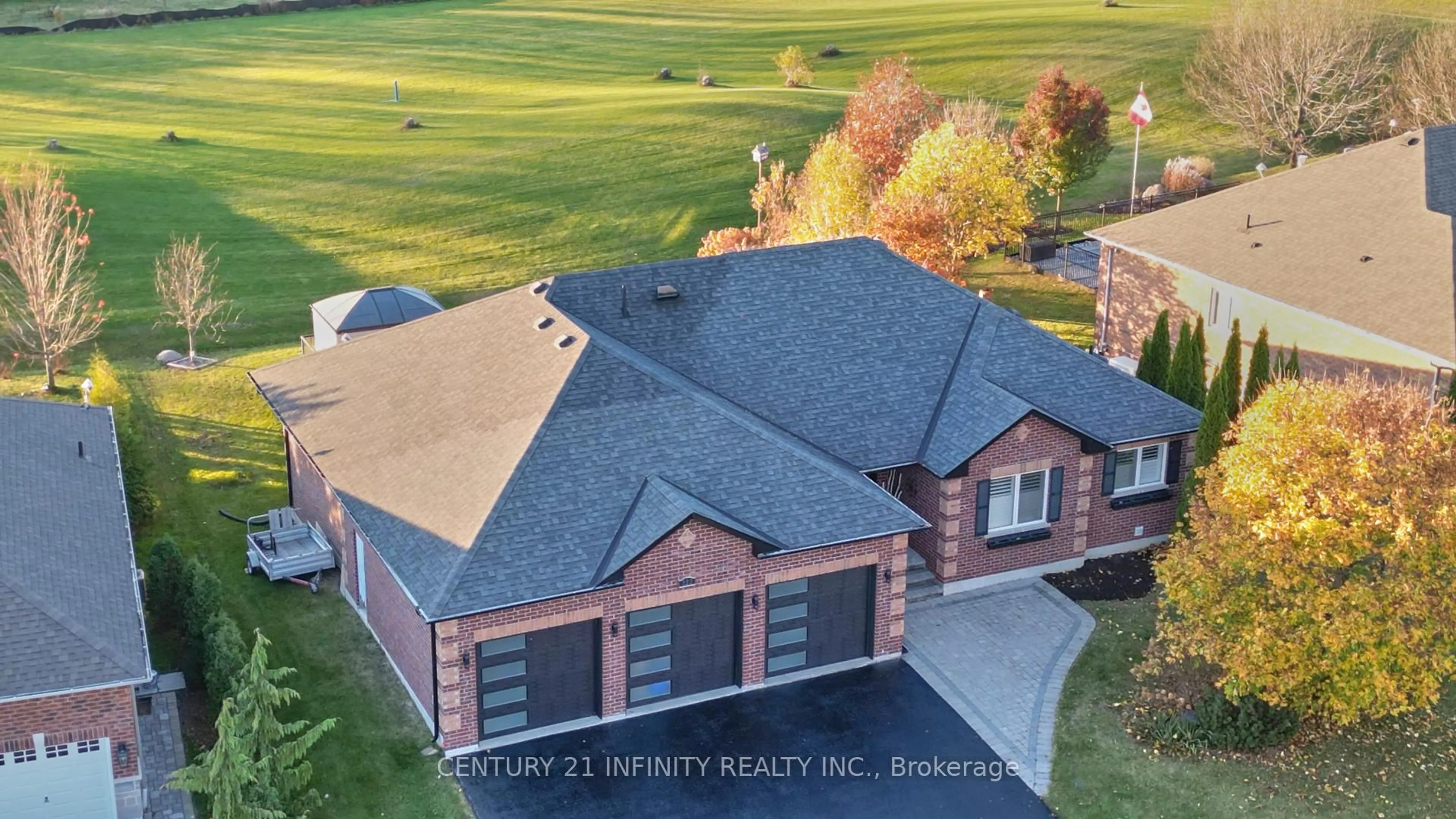 A pic from outside/outdoor area/front of a property/back of a property/a pic from drone, unknown for 222 Southcrest Dr, Kawartha Lakes Ontario L0C 1G0