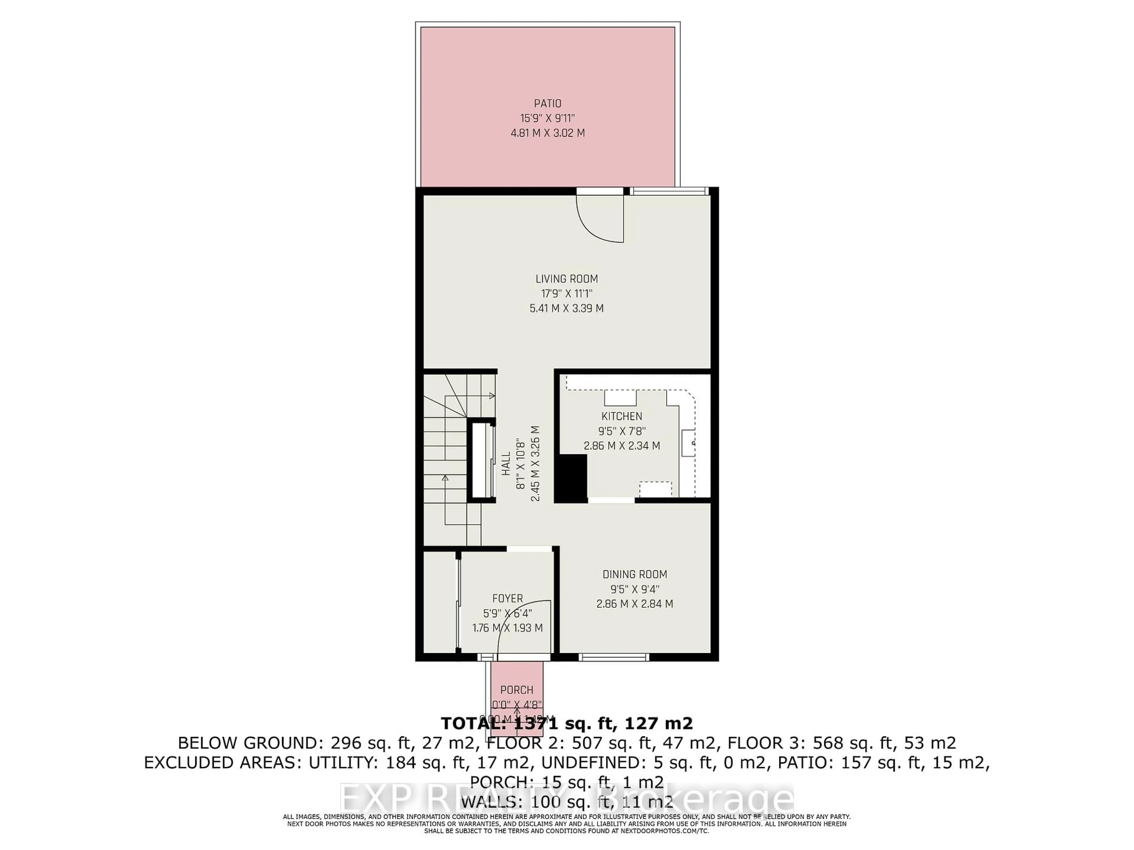 Floor plan for 1687 Meadowbrook Rd, Ottawa Ontario K1B 4W6