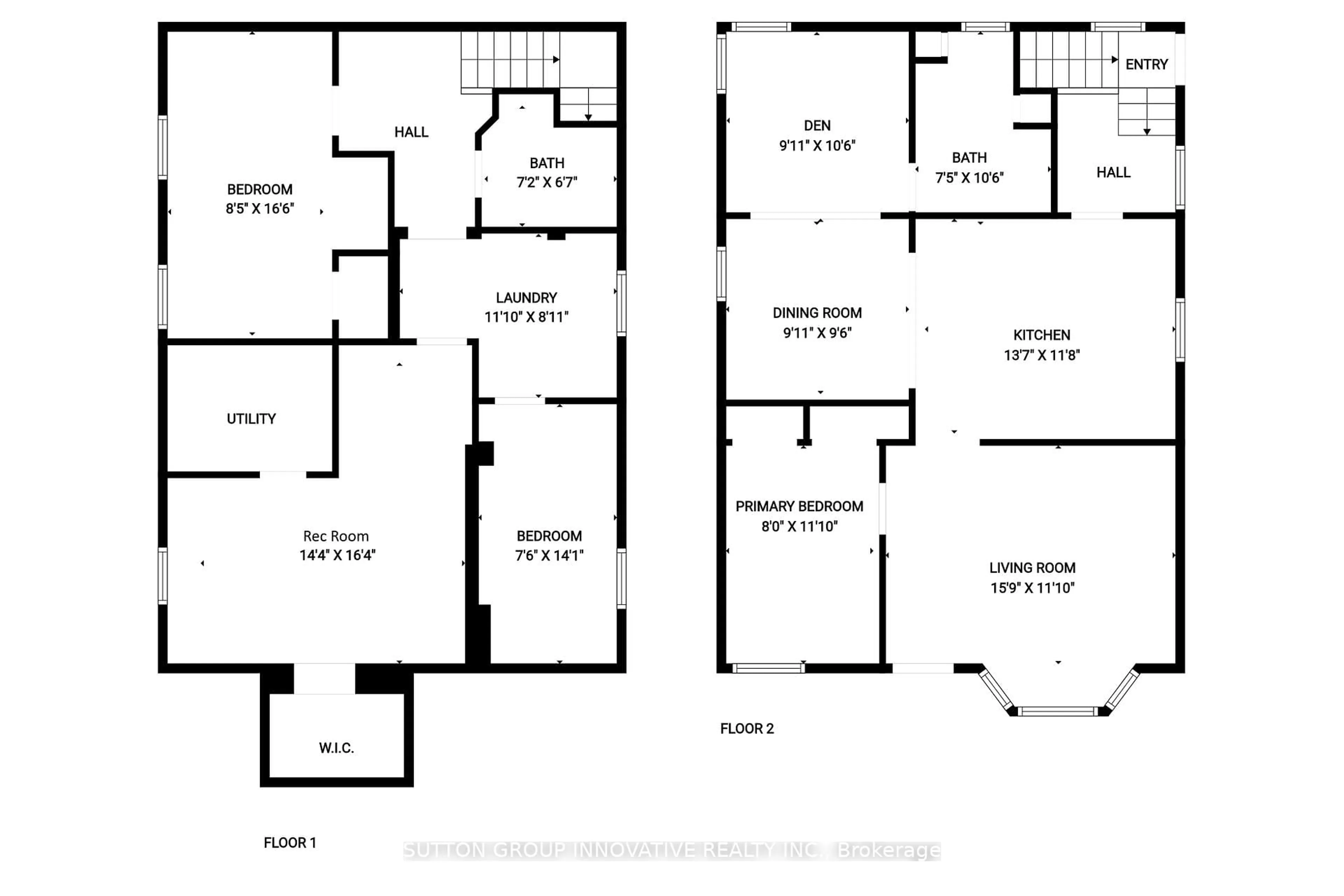 Floor plan for 22 Mahony Ave, Hamilton Ontario L8H 3C4