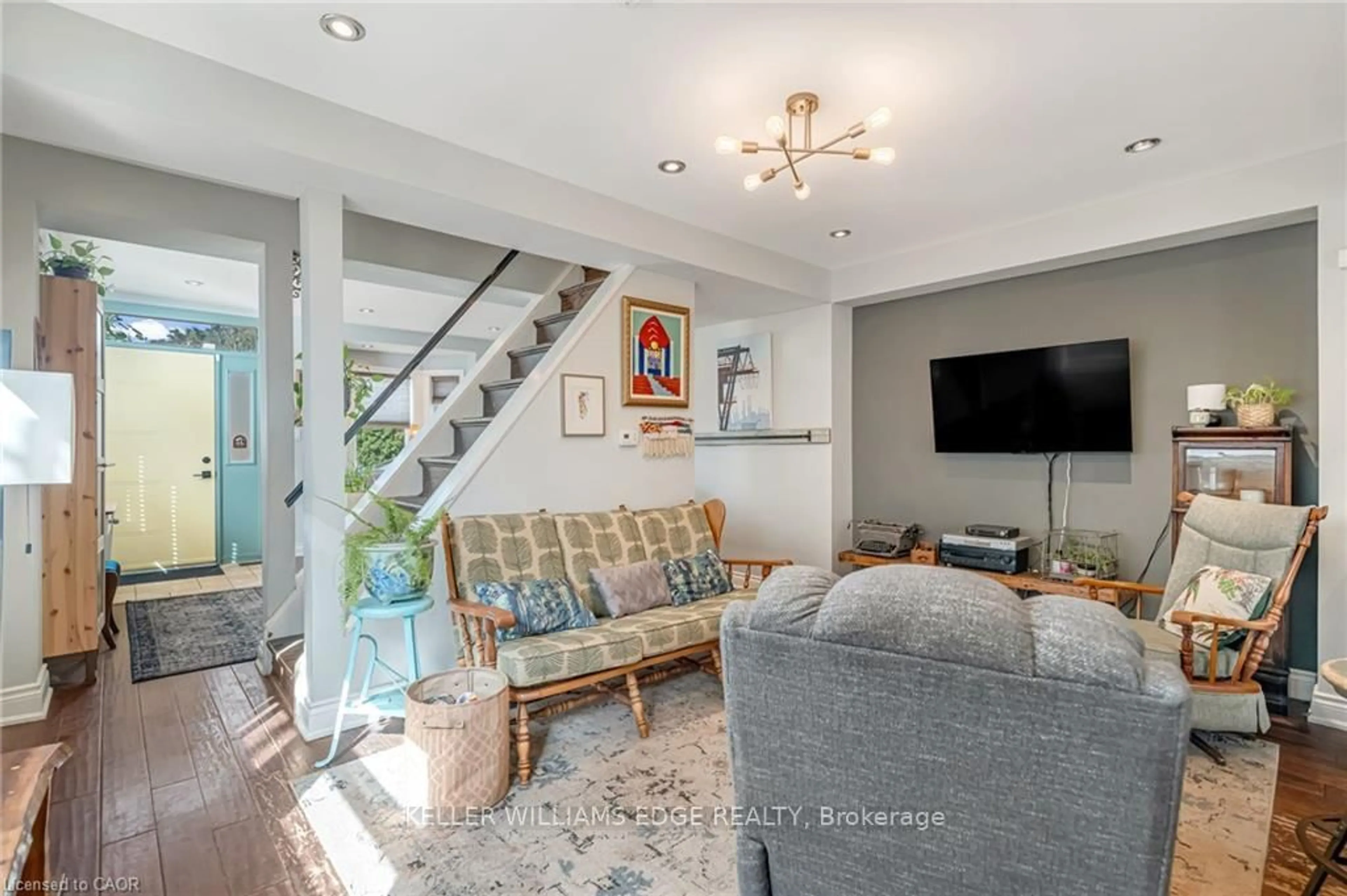 Living room with furniture, unknown for 108 Emerald St, Hamilton Ontario L8L 5K4