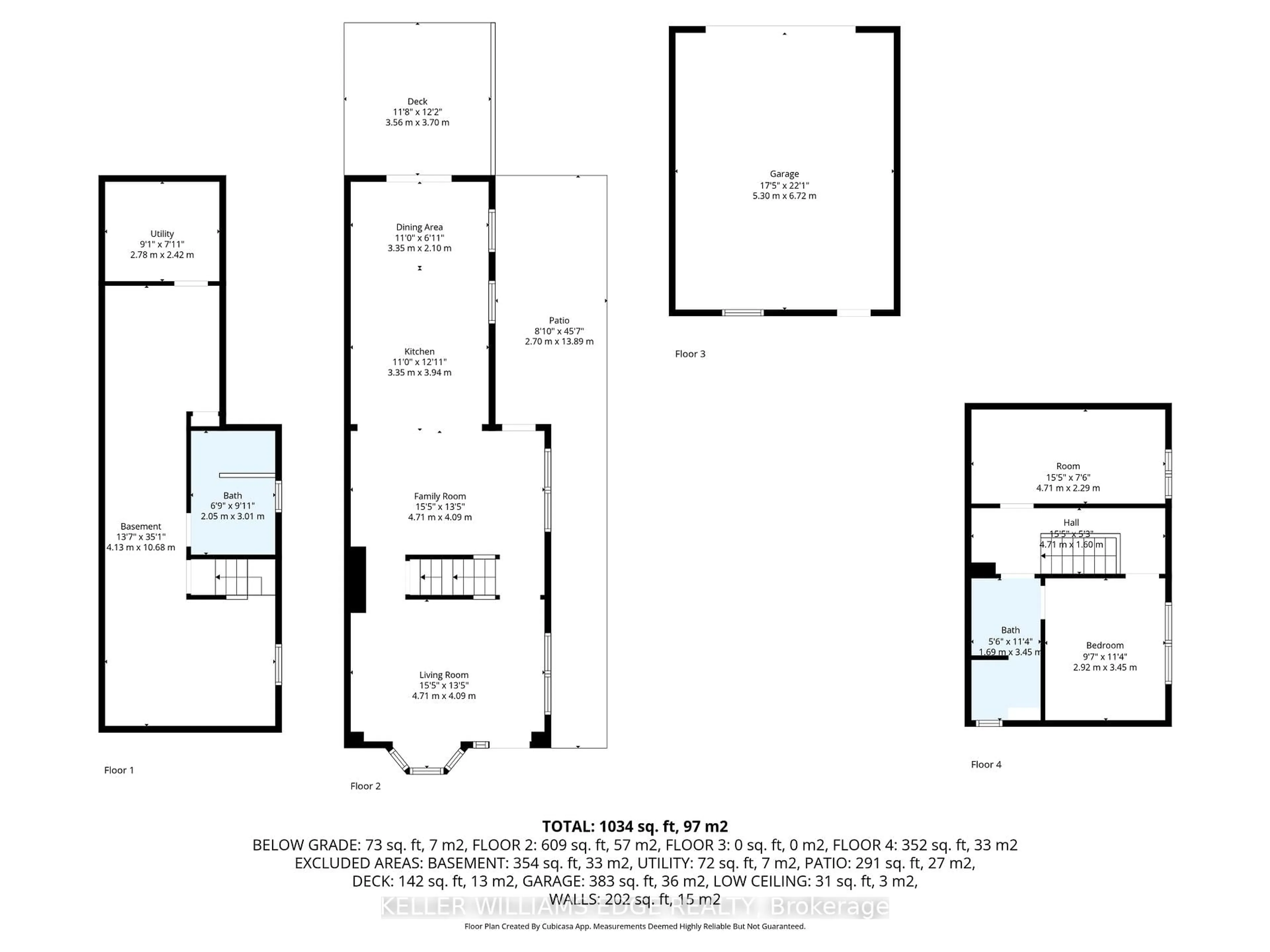 Floor plan for 108 Emerald St, Hamilton Ontario L8L 5K4