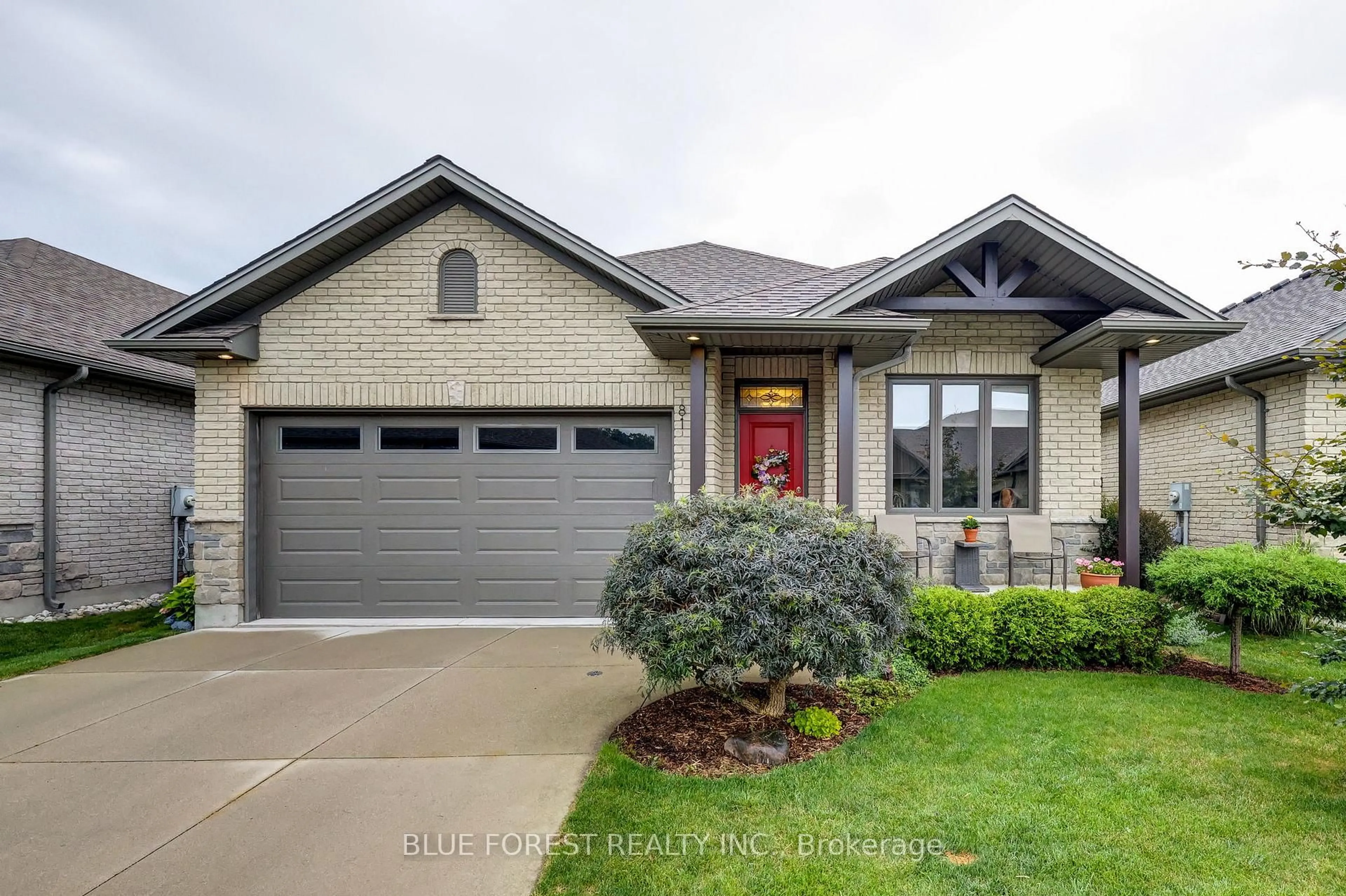 Home with brick exterior material, street for 9 Dausett Dr #81, Middlesex Centre Ontario N0L 1R0