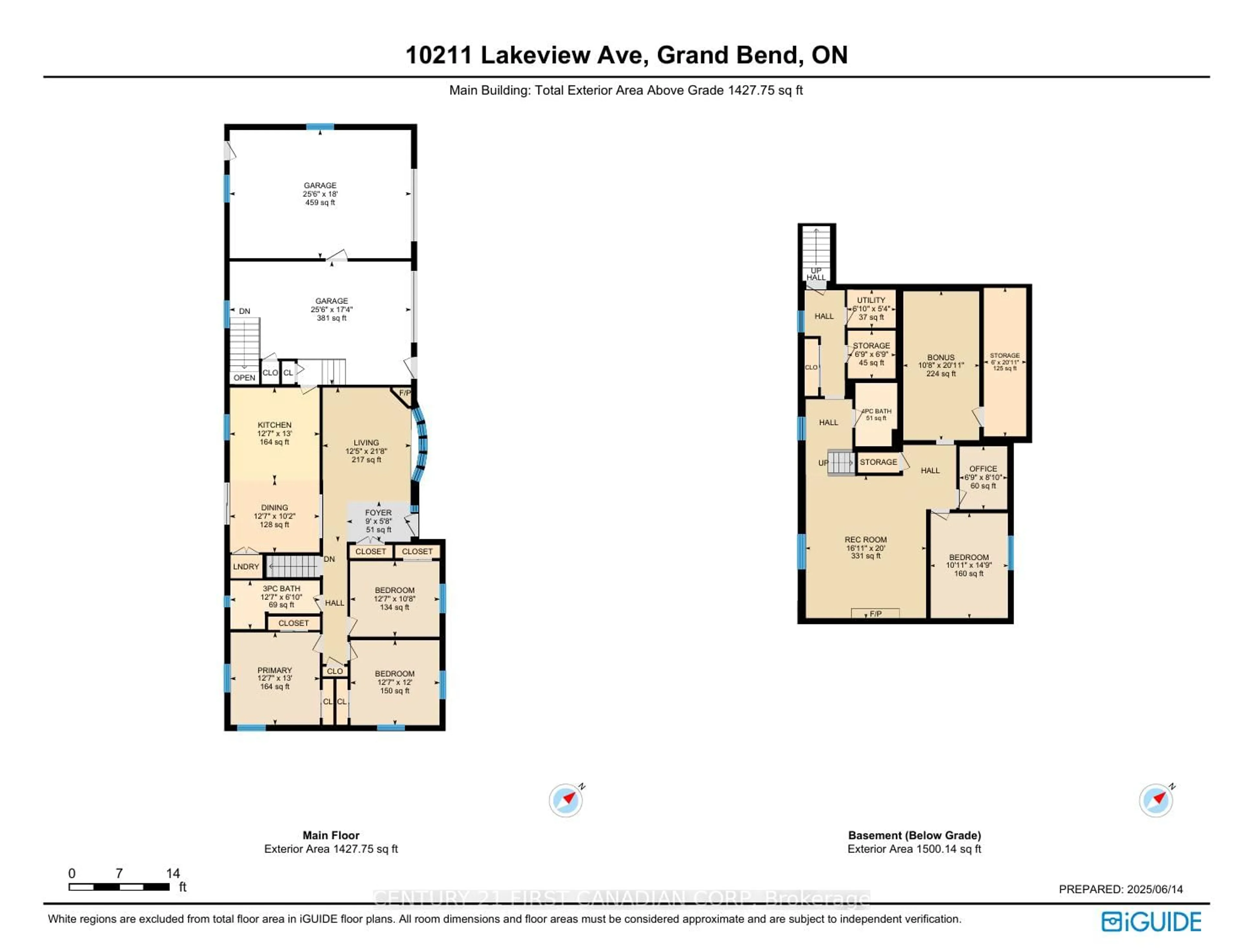 Floor plan for 10211 Lakeview Ave, Lambton Shores Ontario N0M 1T0