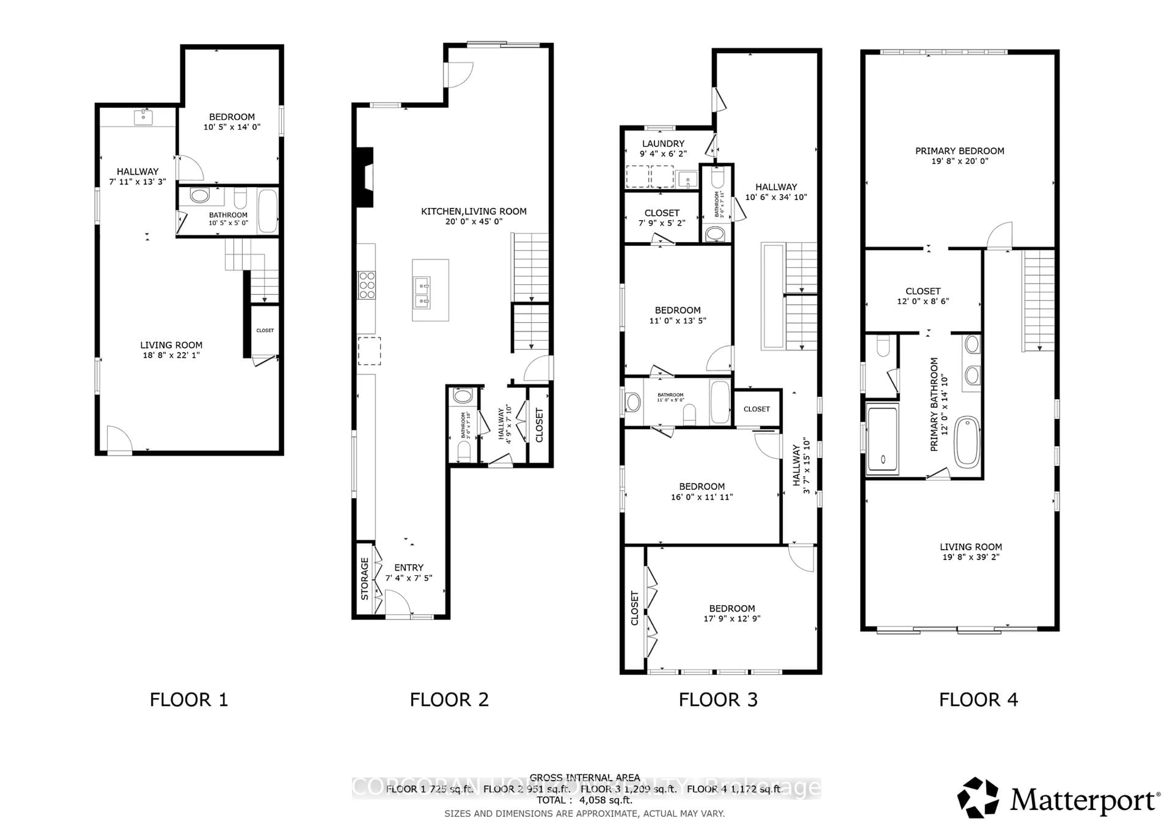 Floor plan for 95 William St, Waterloo Ontario N2L 1J6
