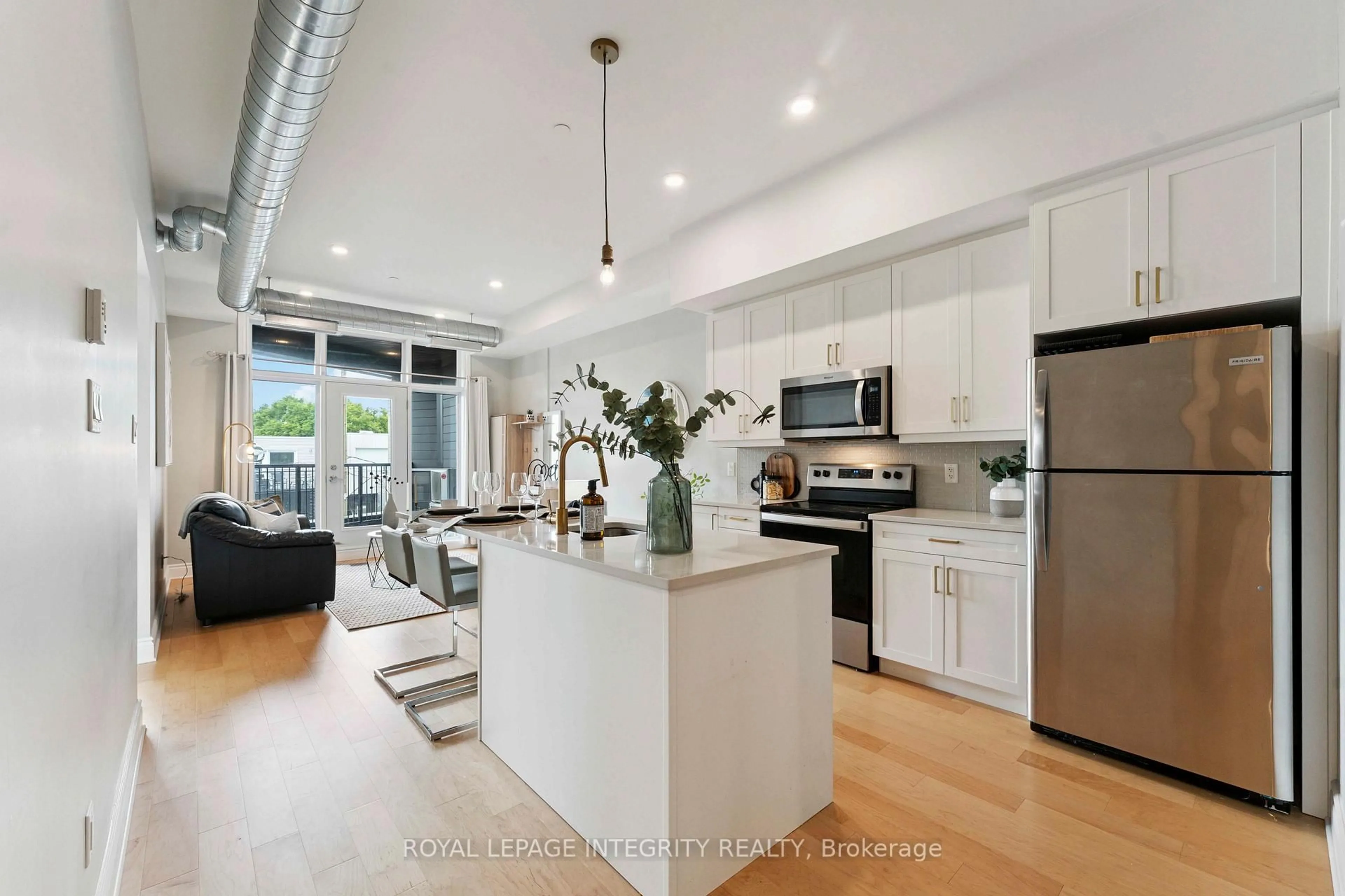 Open concept kitchen, unknown for 101 Pinhey St #302, Ottawa Ontario K1Y 1T7