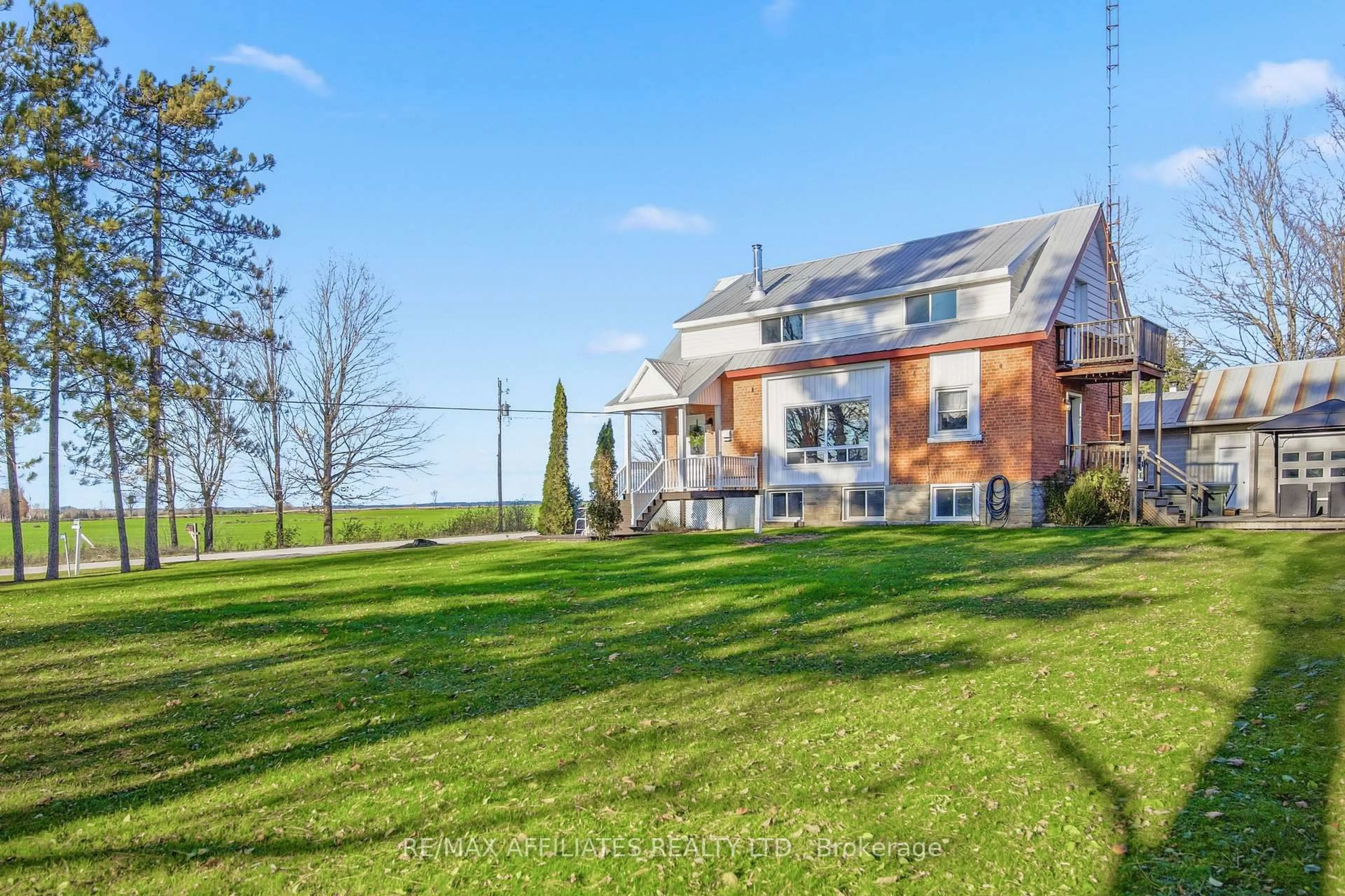 A pic from outside/outdoor area/front of a property/back of a property/a pic from drone, unknown for 2397 Drummond Con 10a Rd, Lanark Ontario K0G 1K0