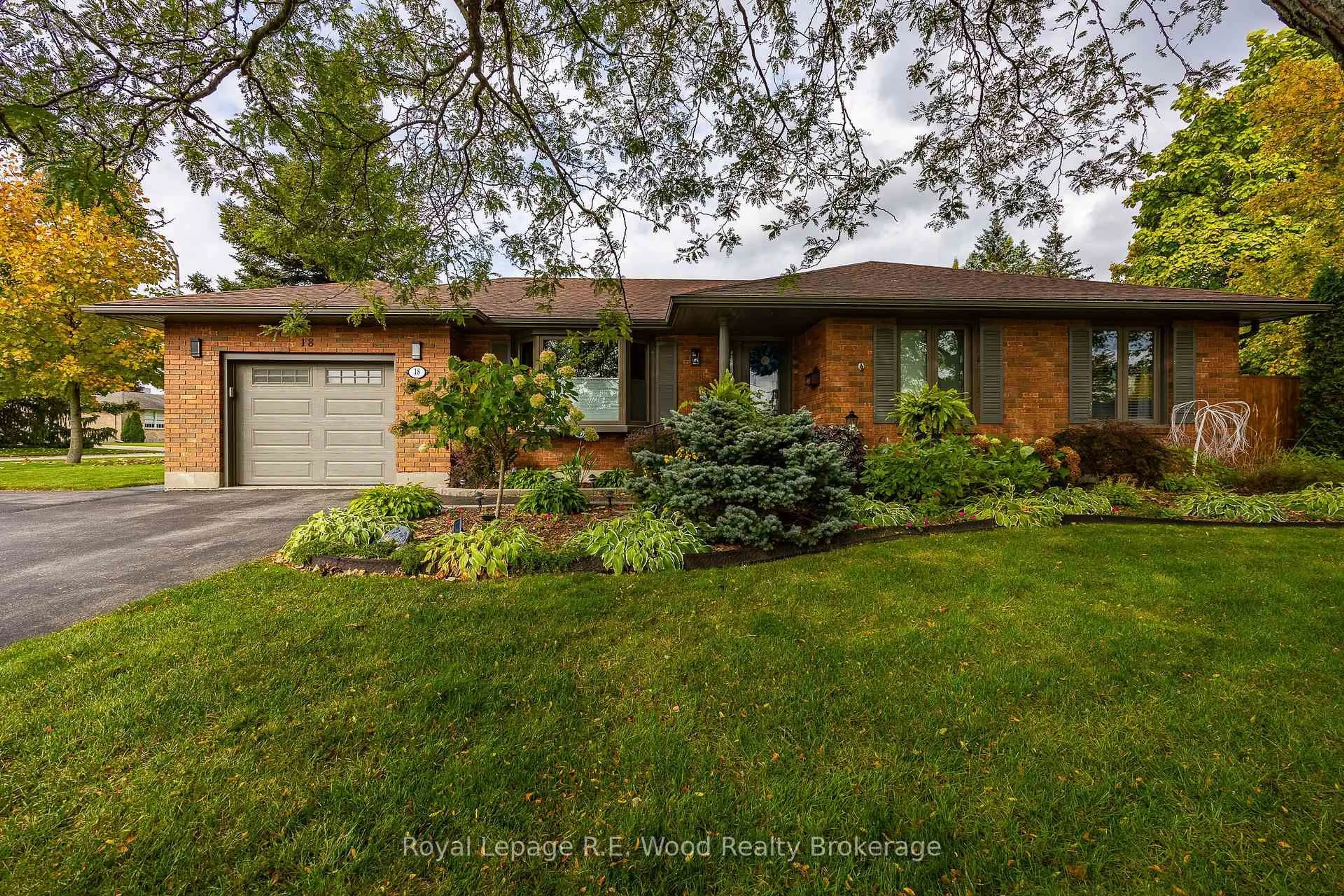 Home with brick exterior material, street for 18 DEMEYERE Ave, Tillsonburg Ontario N4G 5C6