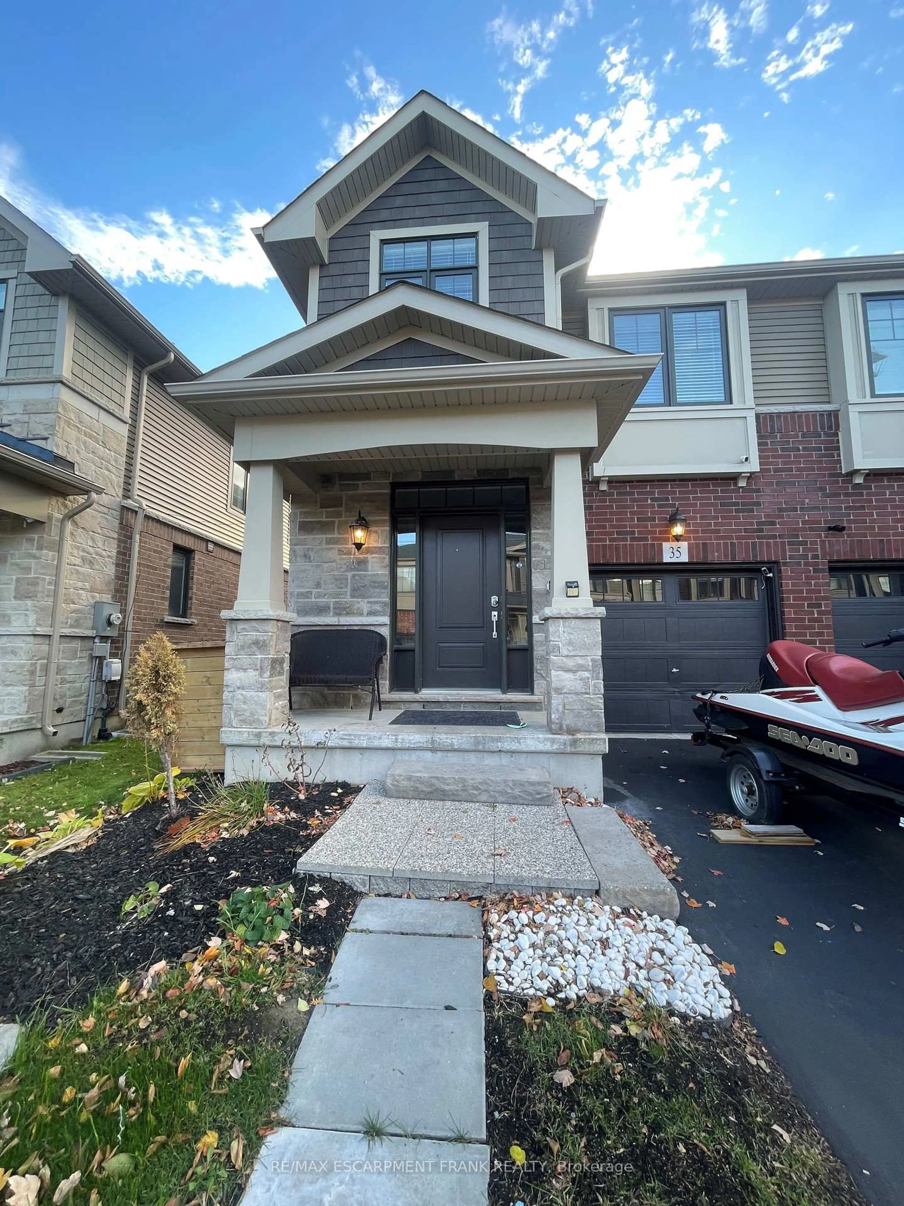 Home with brick exterior material, street for 1890 Rymal Rd #35, Hamilton Ontario L0R 1P0
