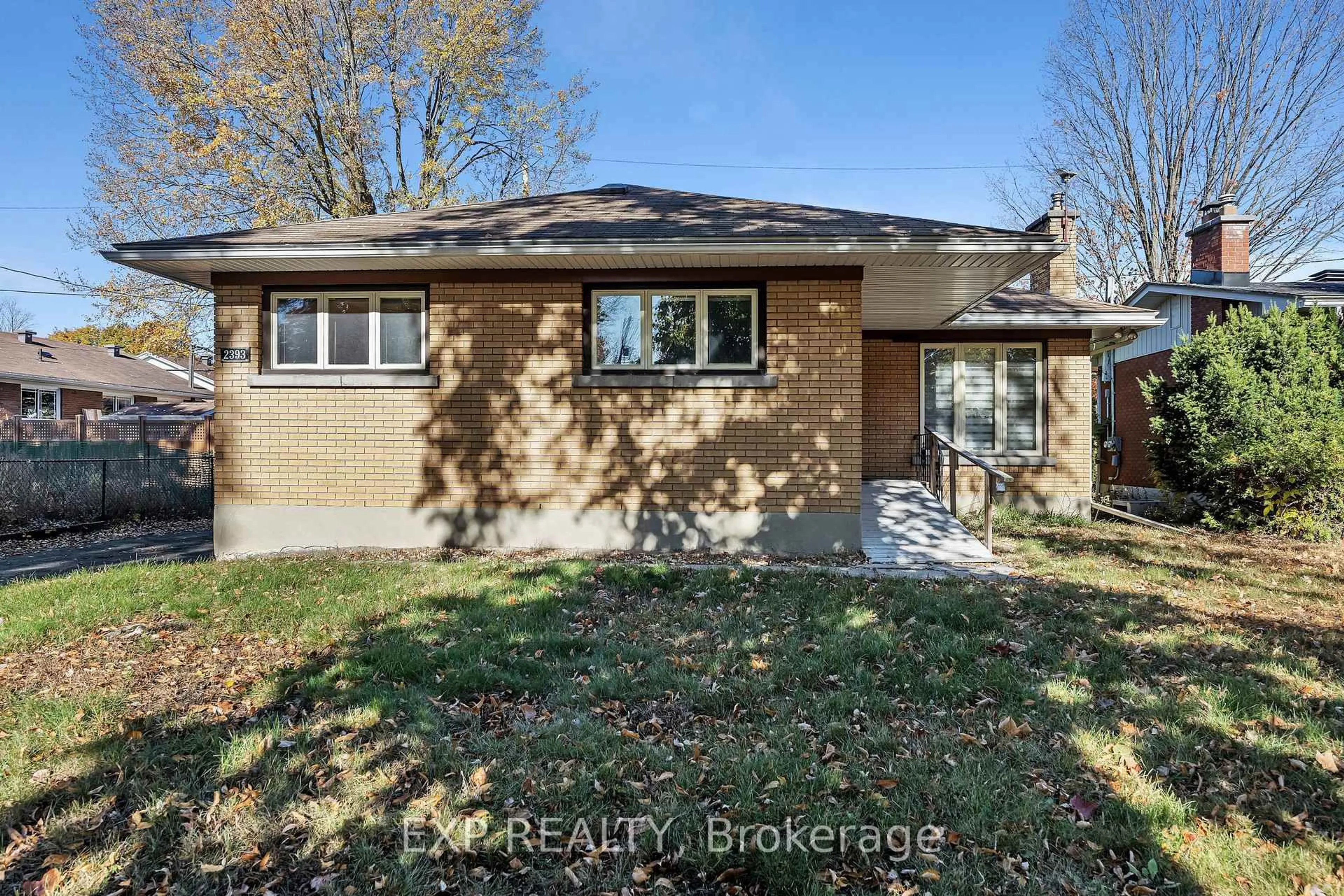 Home with brick exterior material, street for 2393 Sheldon Ave, Ottawa Ontario K2C 1K4