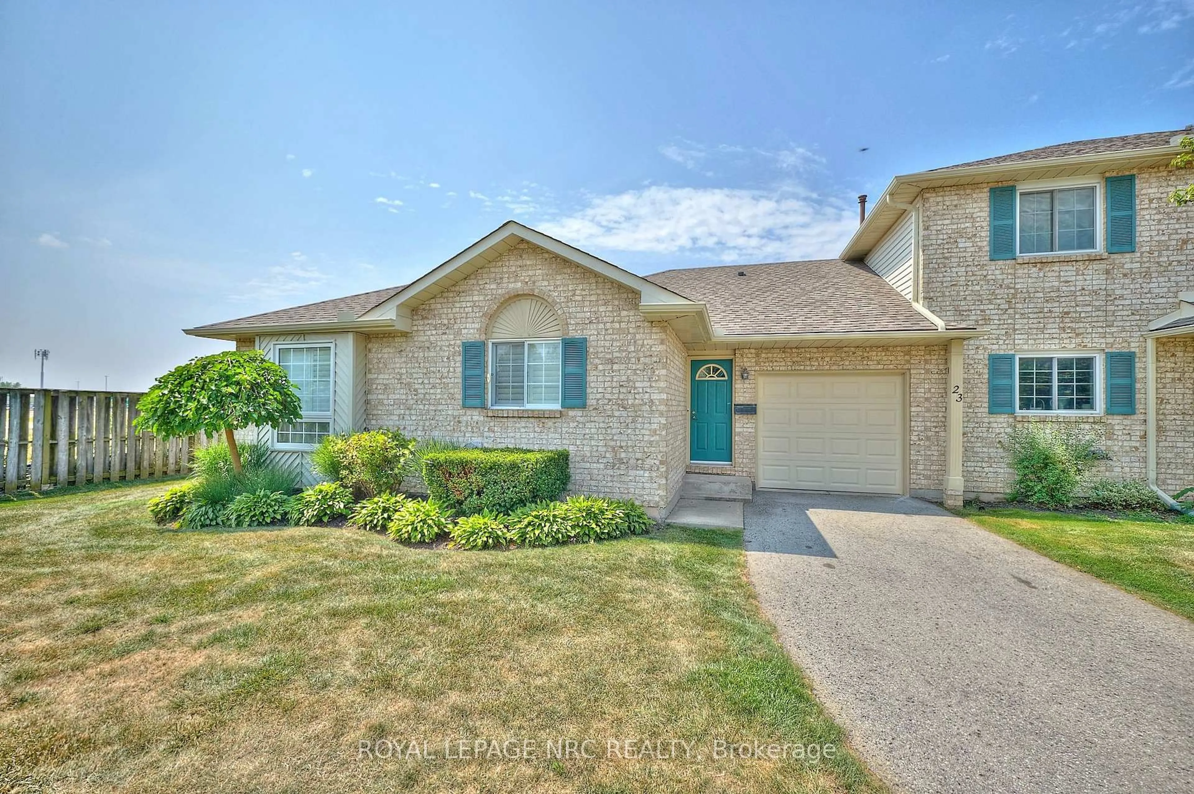 Home with brick exterior material, street for 7470 MONASTERY Dr #23, Niagara Falls Ontario L2H 3B3