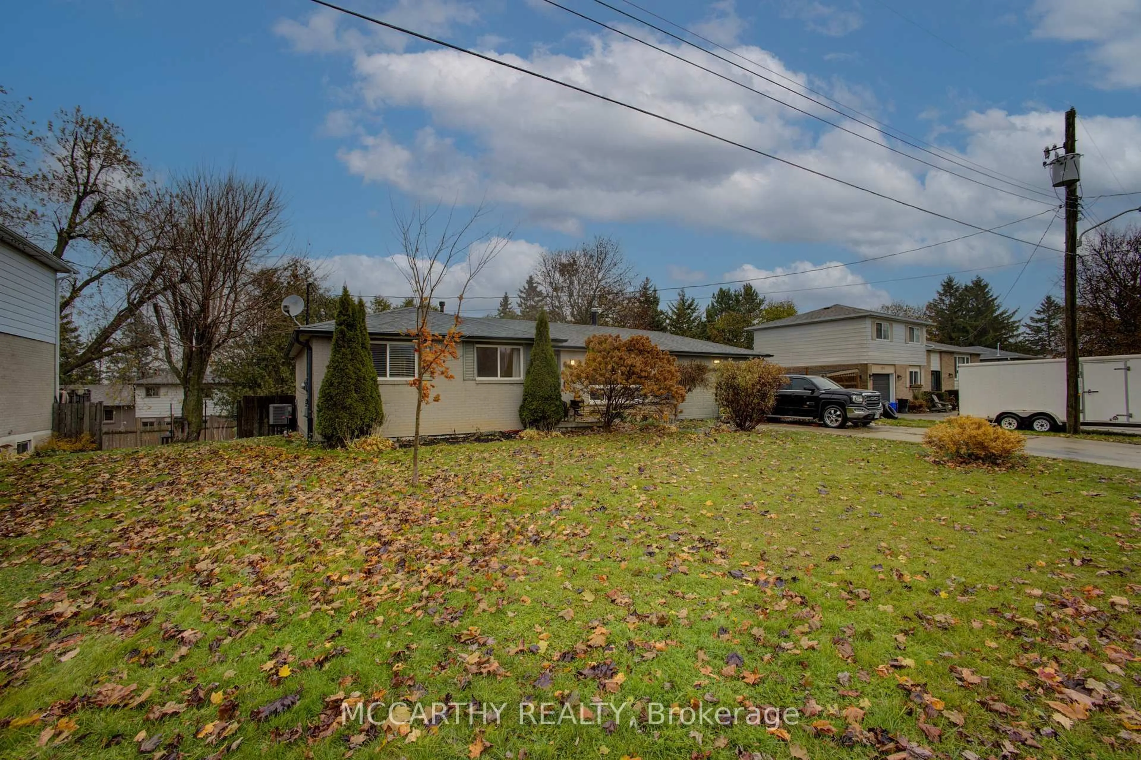 A pic from outside/outdoor area/front of a property/back of a property/a pic from drone, street for 124 Muriel St, Shelburne Ontario L0N 1S1