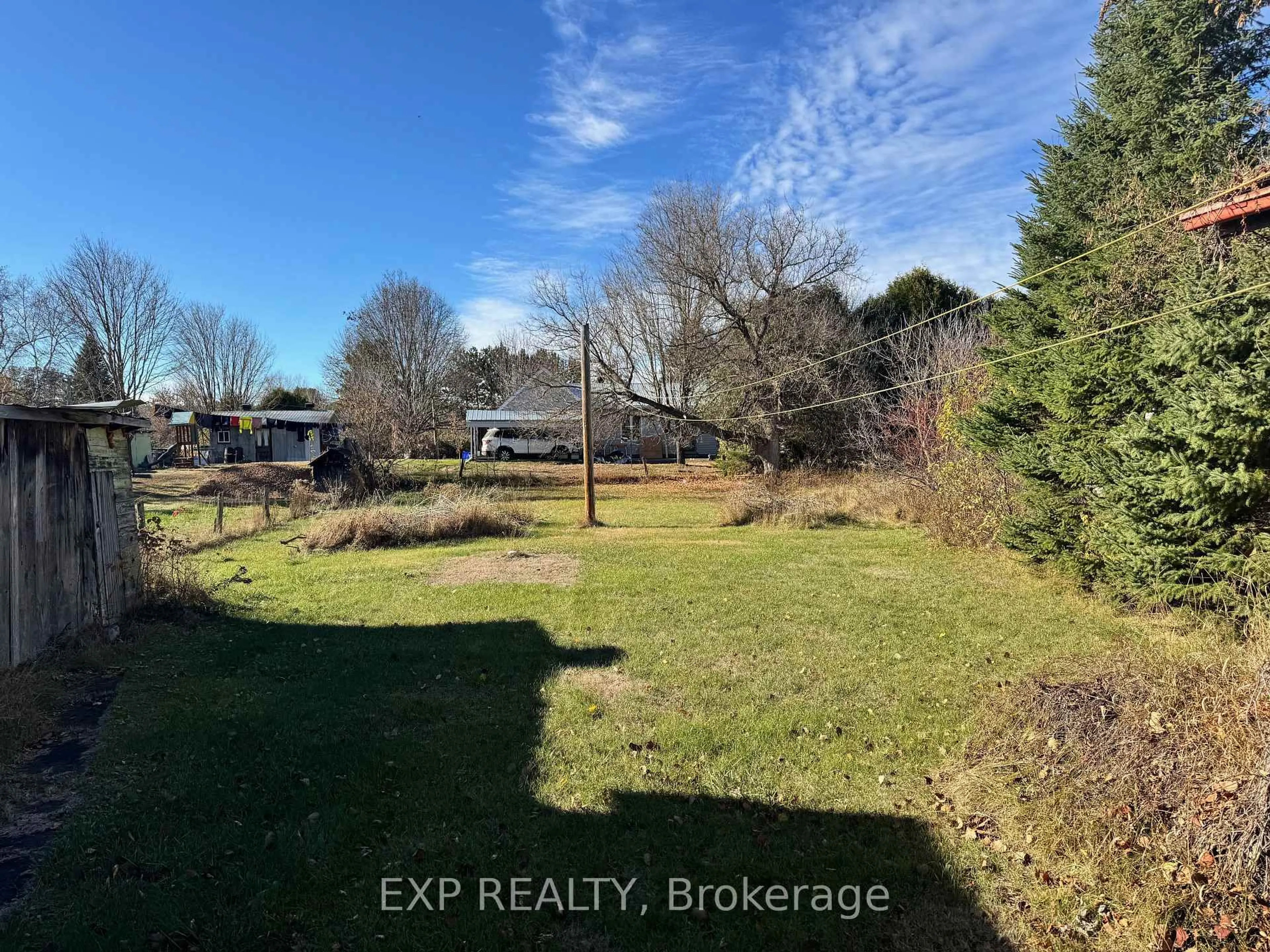 A pic from outside/outdoor area/front of a property/back of a property/a pic from drone, water/lake/river/ocean view for 149 Paugh Lake Rd, Barry's Bay Ontario K0J 1B0