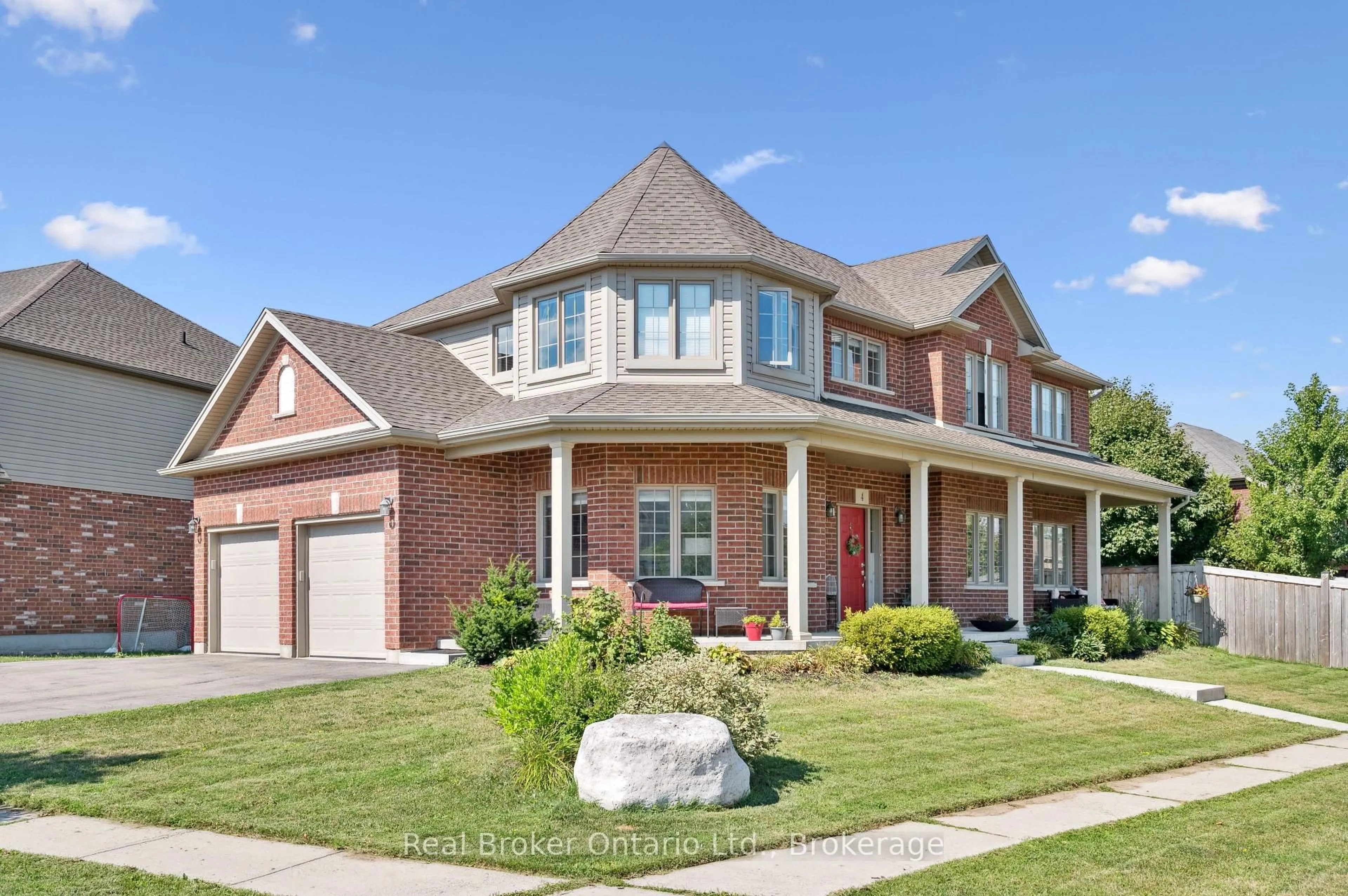 Home with brick exterior material, street for 4 Kropf Dr, Wilmot Ontario N3A 4R5