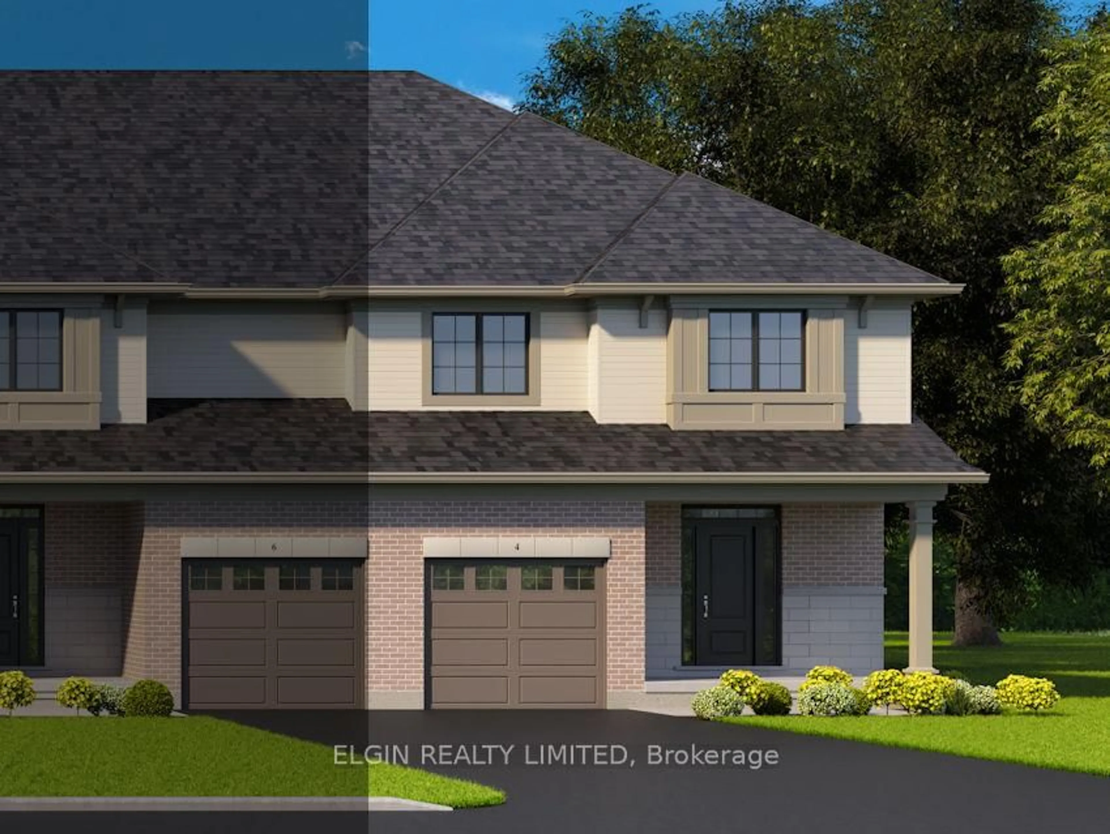 Home with brick exterior material, unknown for 4 Canary St, Tillsonburg Ontario N4G 0K4