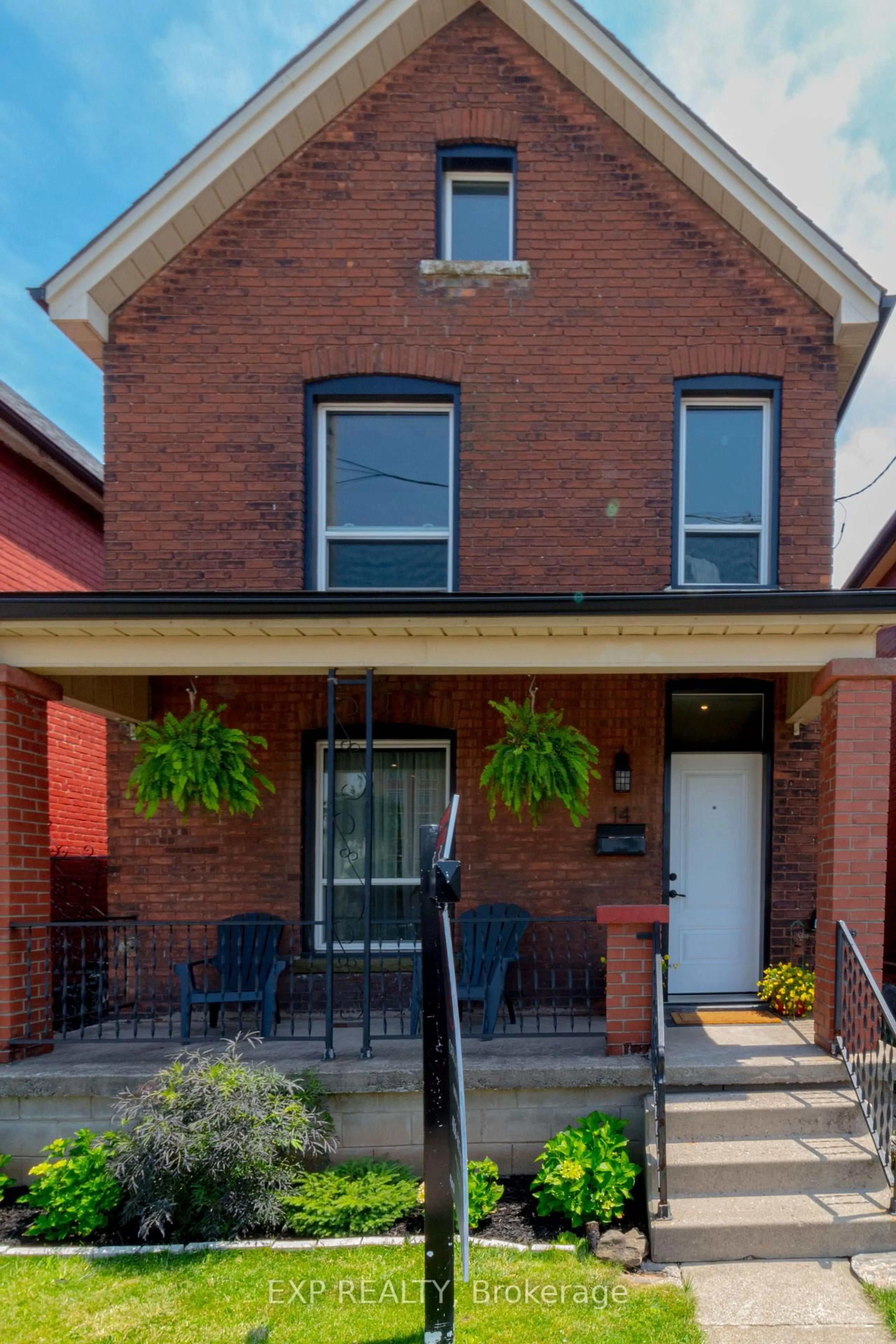 Home with brick exterior material, street for 14 Milton Ave, Hamilton Ontario L8L 6E6