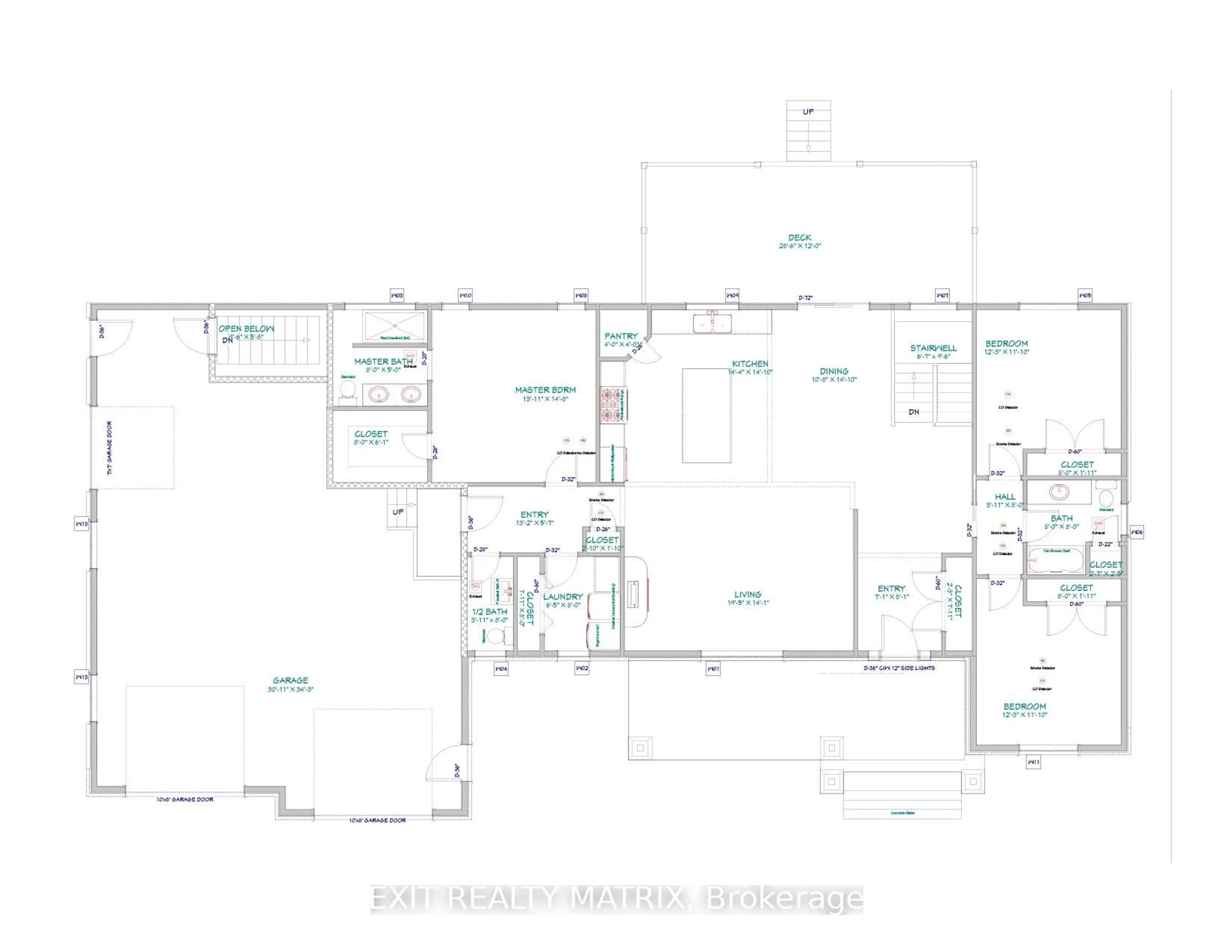 Floor plan for 2825 Eldo St, Metcalfe Ontario K0A 2P0