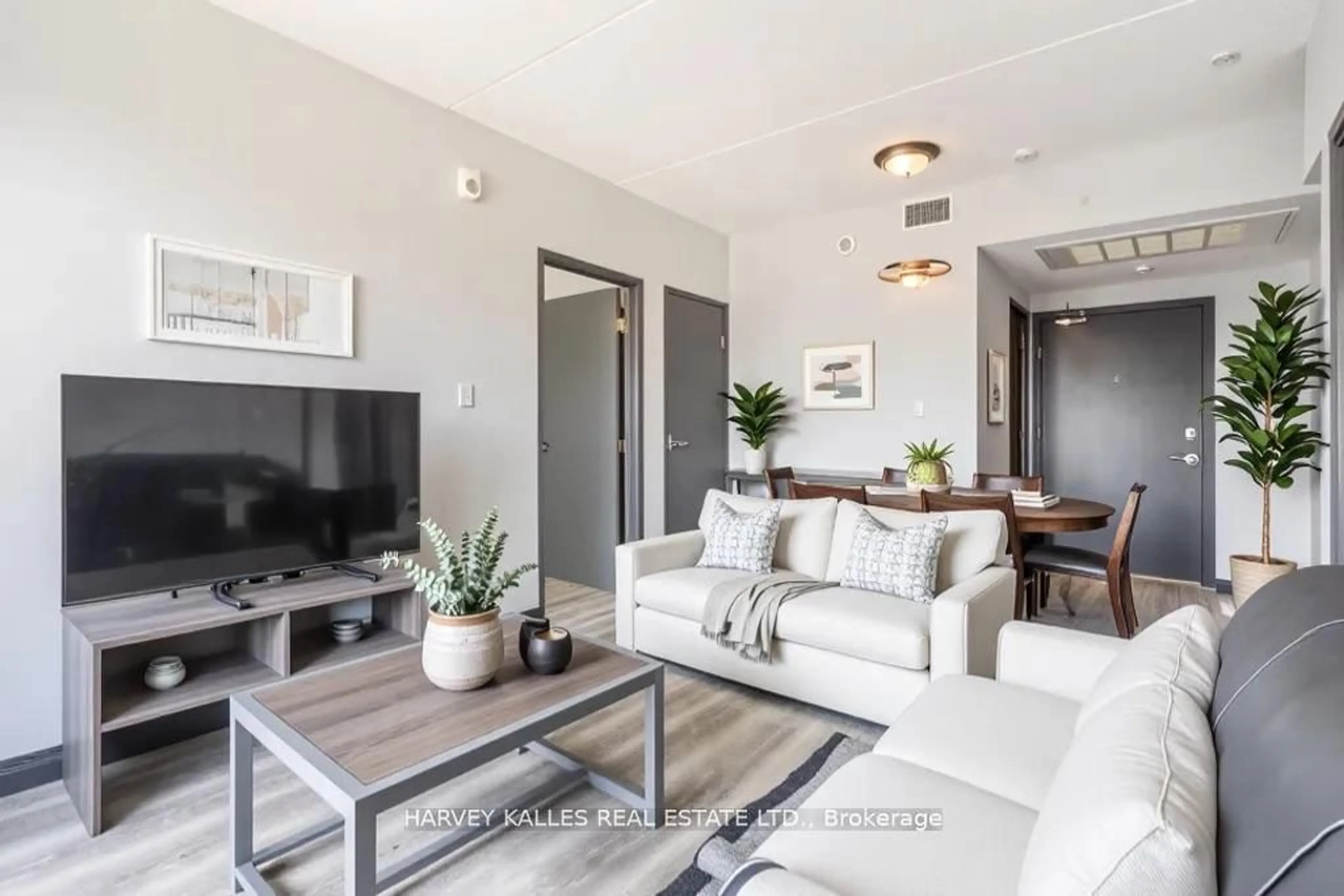 Living room with furniture, unknown for 275 Larch St #A502, Waterloo Ontario N2L 3R2