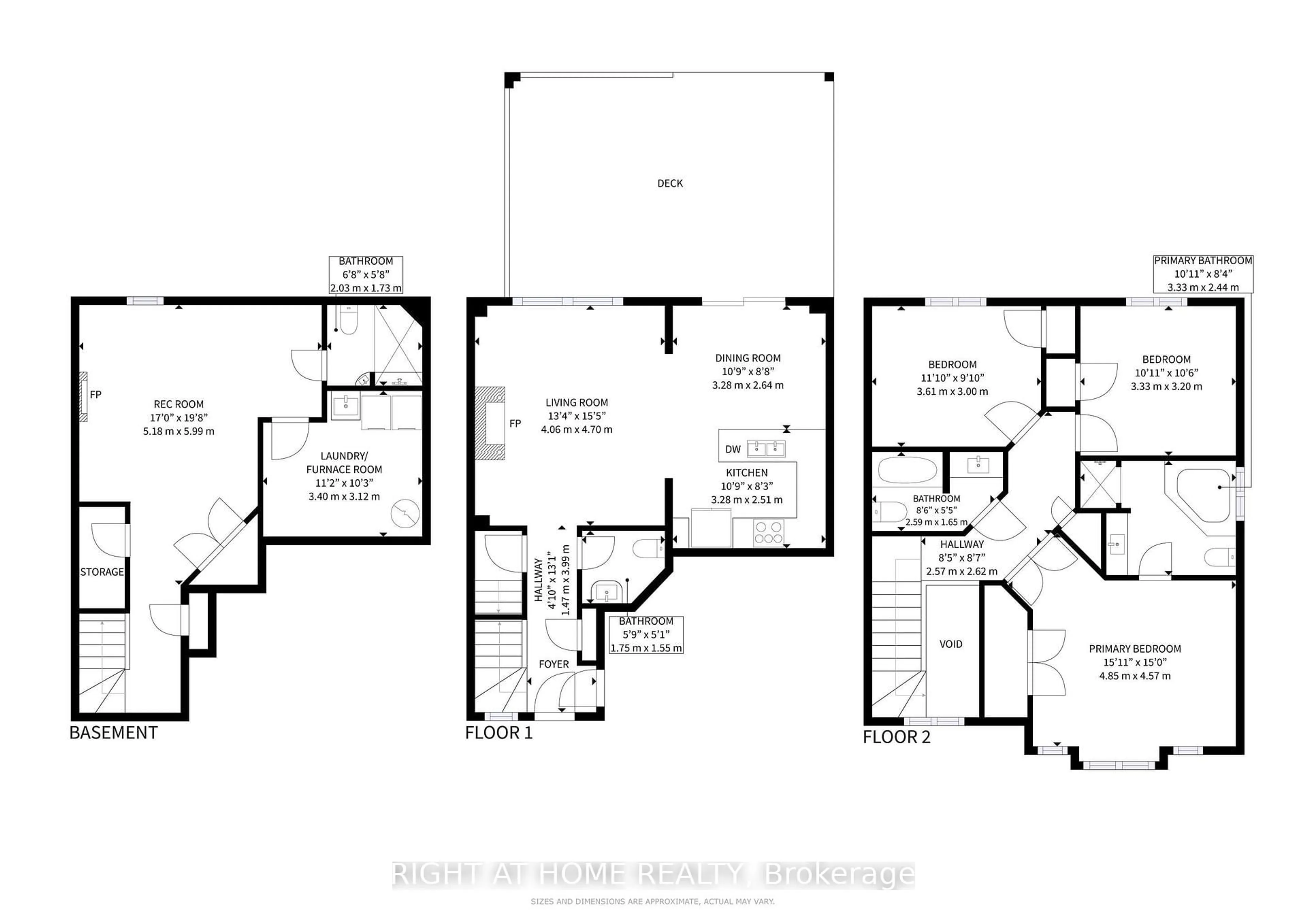 Floor plan for 98 Willow Lane, Grimsby Ontario L3M 5P7