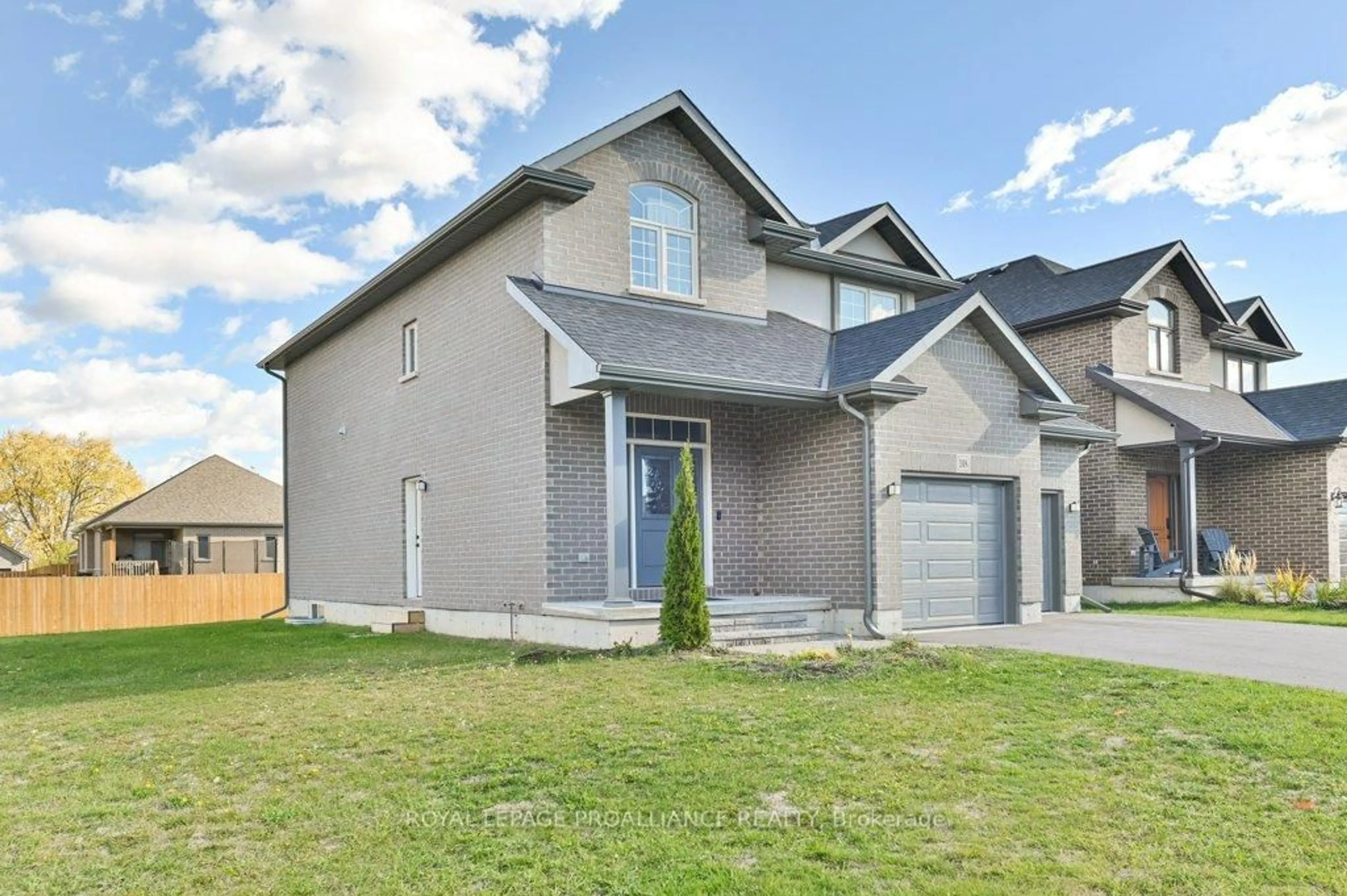 Home with brick exterior material, street for 108 Ledgerock Crt, Quinte West Ontario K8R 0A1