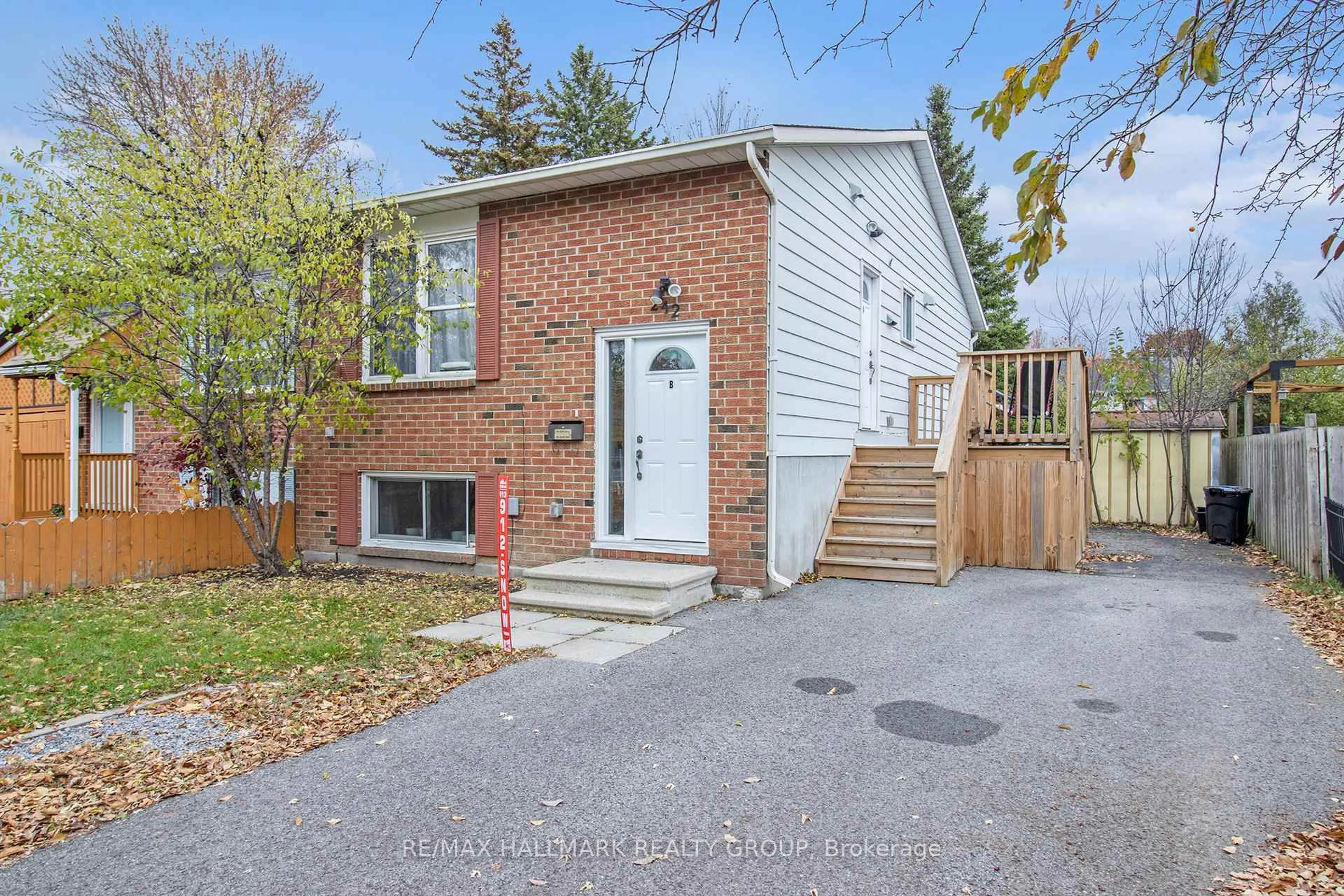 Home with brick exterior material, street for 242 Castlefrank Rd, Kanata Ontario K2L 1T5