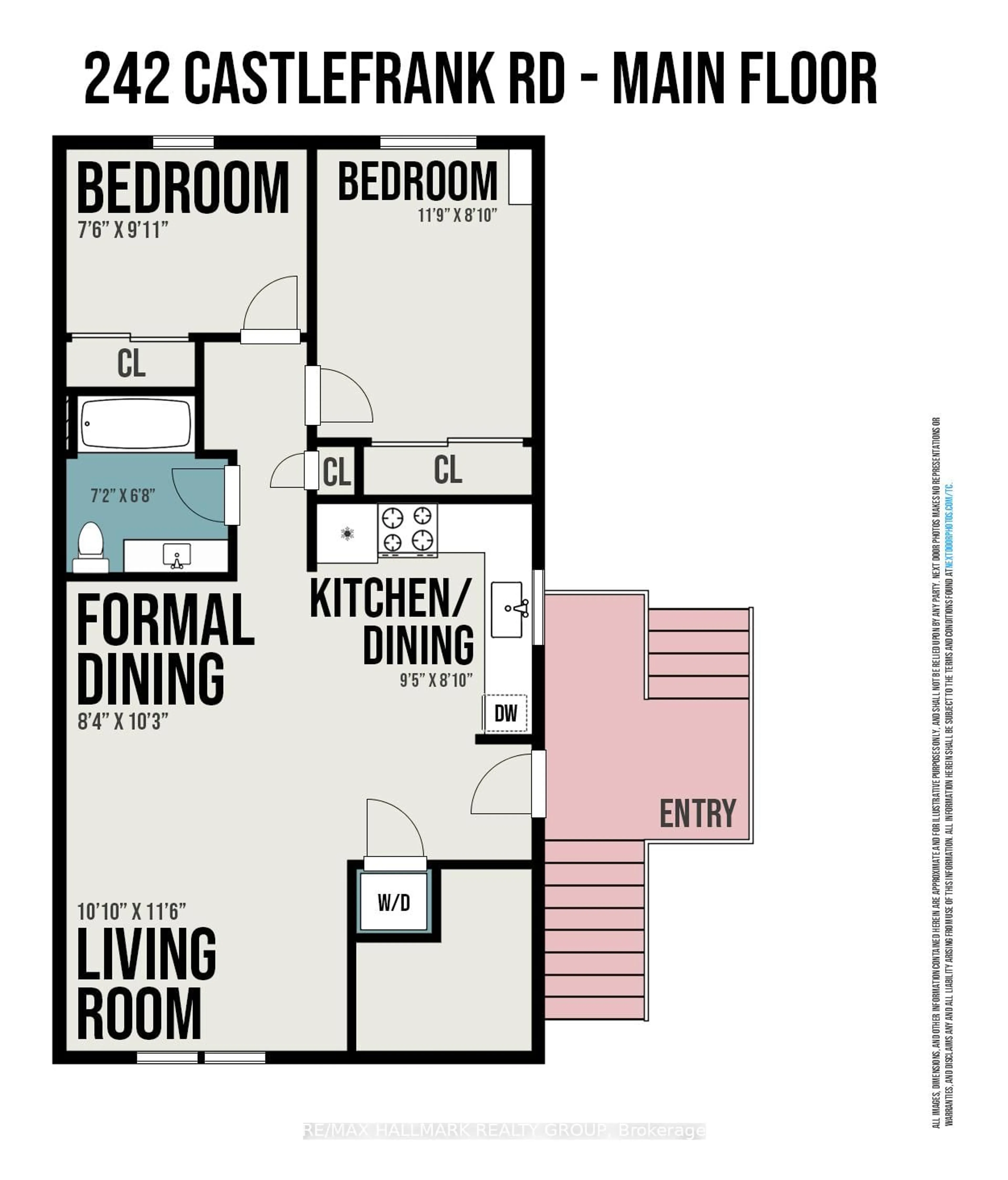 Floor plan for 242 Castlefrank Rd, Kanata Ontario K2L 1T5
