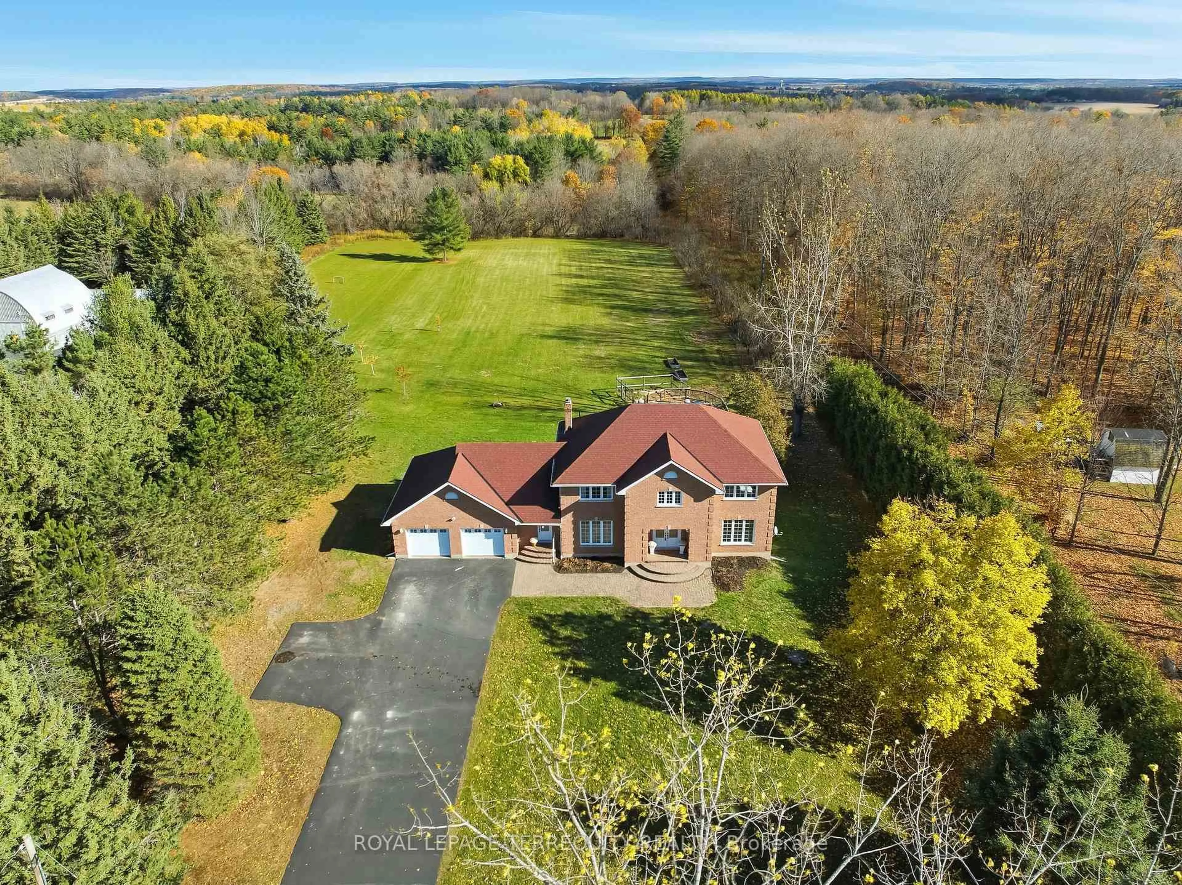 A pic from outside/outdoor area/front of a property/back of a property/a pic from drone, unknown for 61 Godolphin Rd, Trent Hills Ontario K0K 3K0