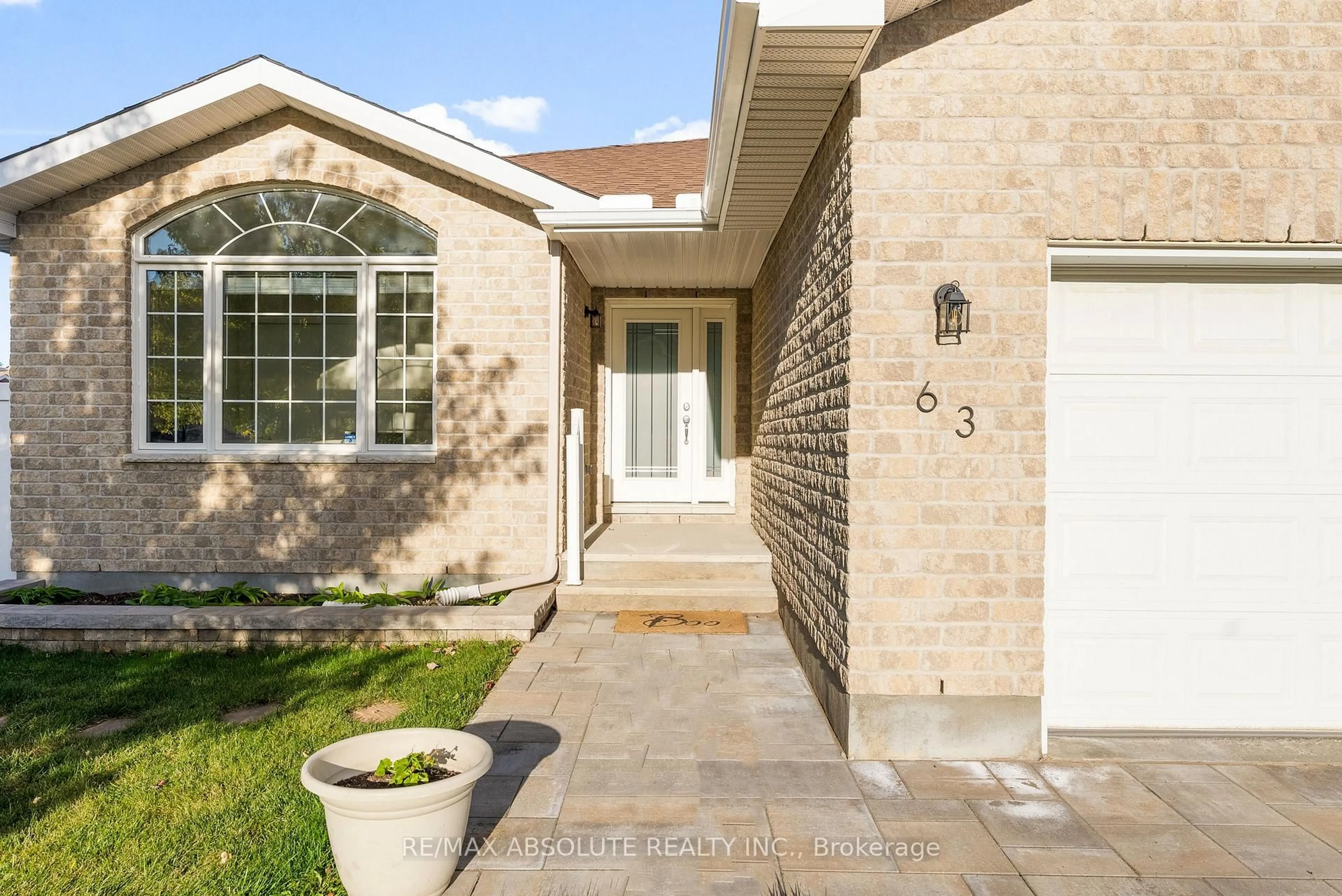 Home with brick exterior material, street for 63 Bellwood Dr, Arnprior Ontario K7S 0H3