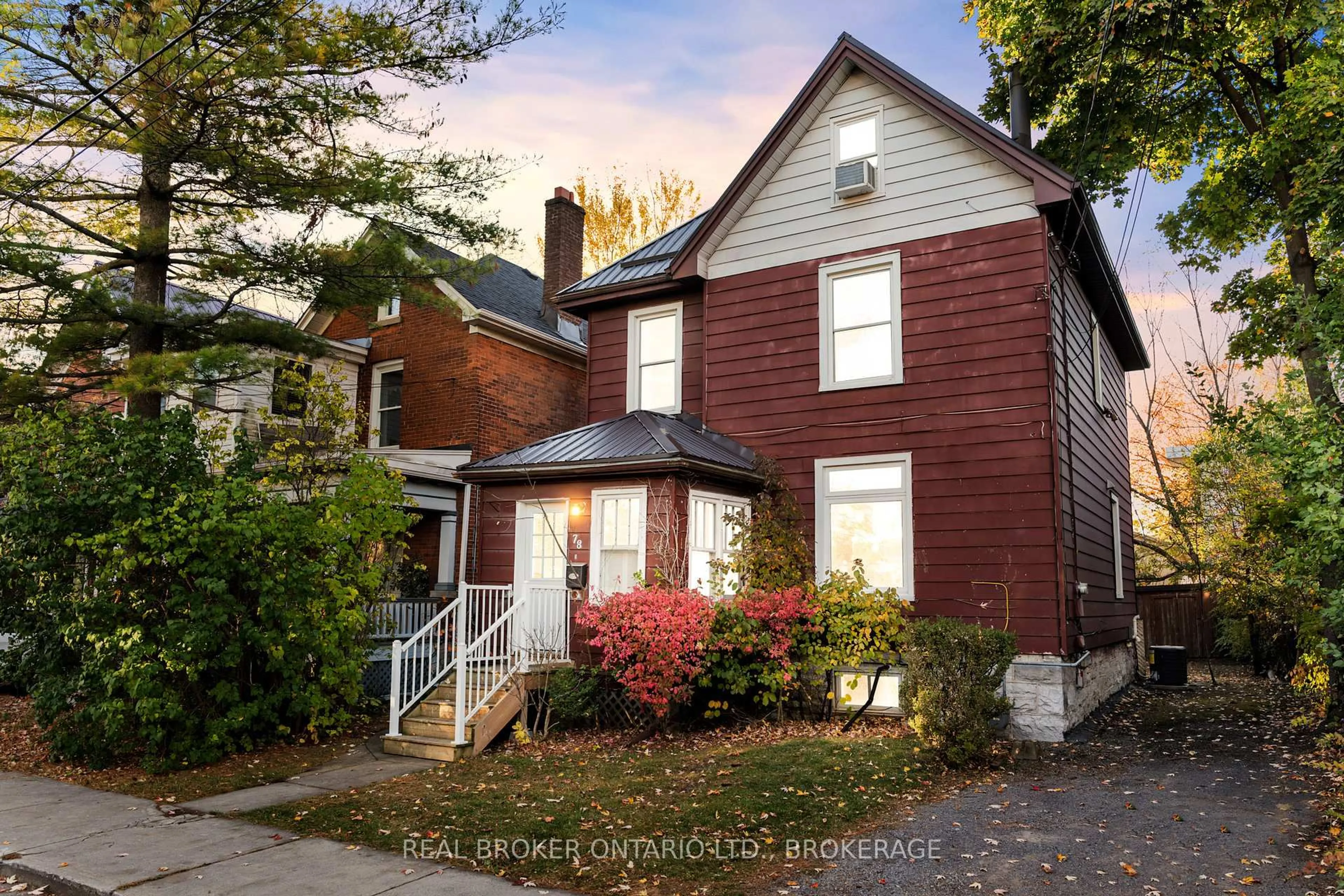 Home with brick exterior material, street for 78 Nelson St, Kingston Ontario K7L 3W8
