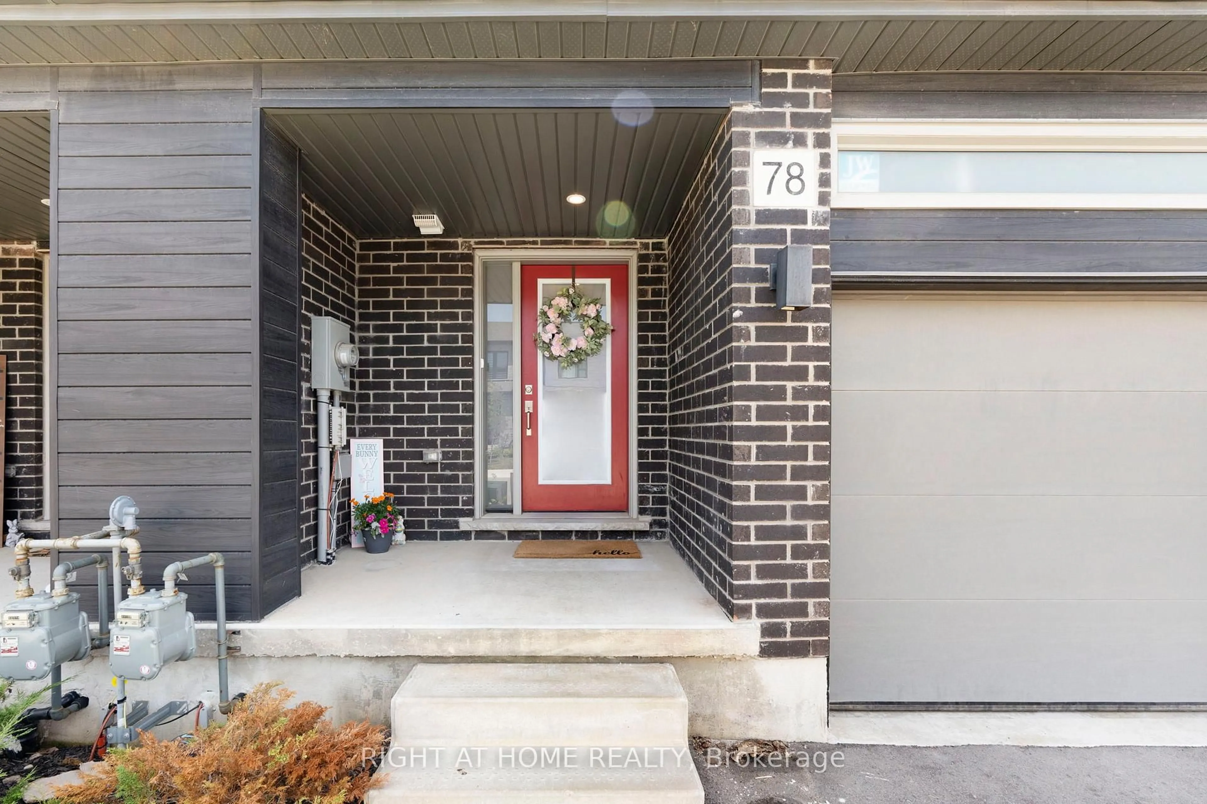 Home with brick exterior material, street for 78 Pony Way, Kitchener Ontario N2R 0R8