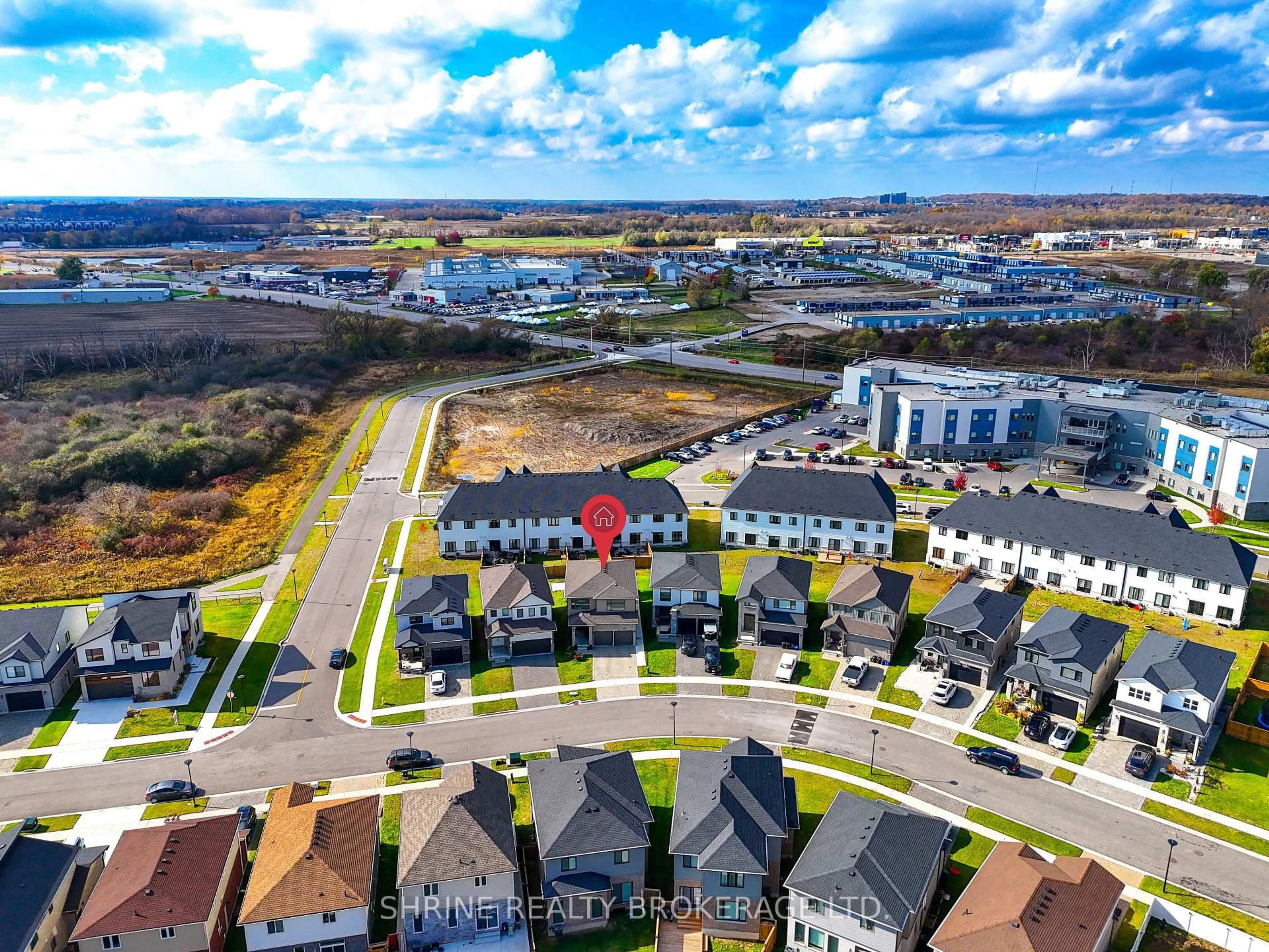 A pic from outside/outdoor area/front of a property/back of a property/a pic from drone, unknown for 3719 Somerston Cres, London South Ontario N6L 0G4